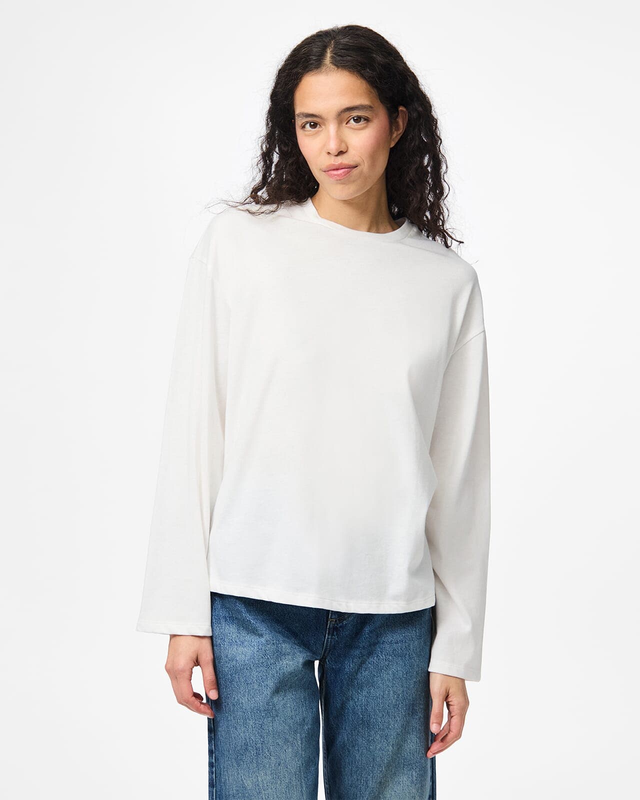 PIECES Topp Sadie, XL, PIECES Topp Hvit XL