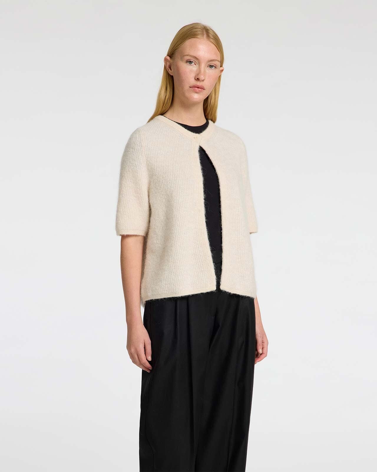 SELECTED FEMME Cardigan Sia Ras 2/4 Ullmiks, XXL, SELECTED FEMME Cardigan Beige XXL