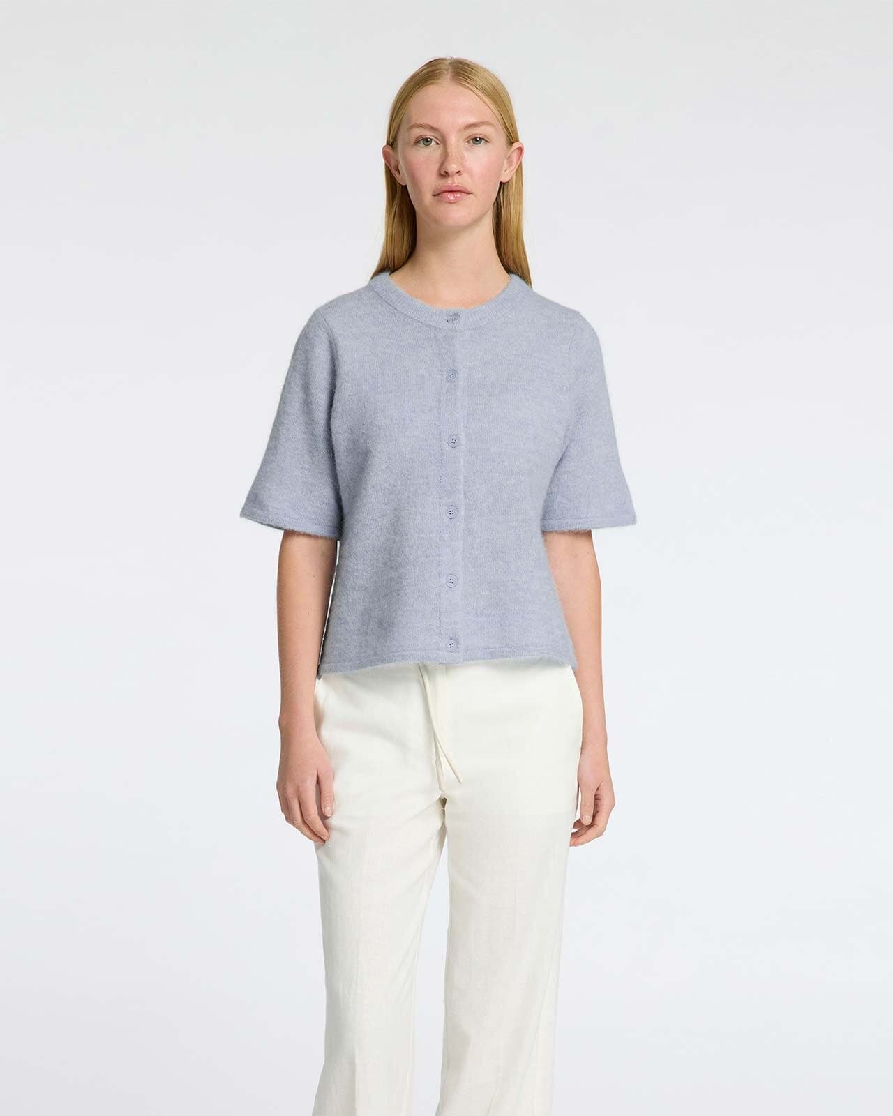 SELECTED FEMME Cardigan Lulu 2/4 Ullmiks, XXL, SELECTED FEMME Cardigan Blå XXL