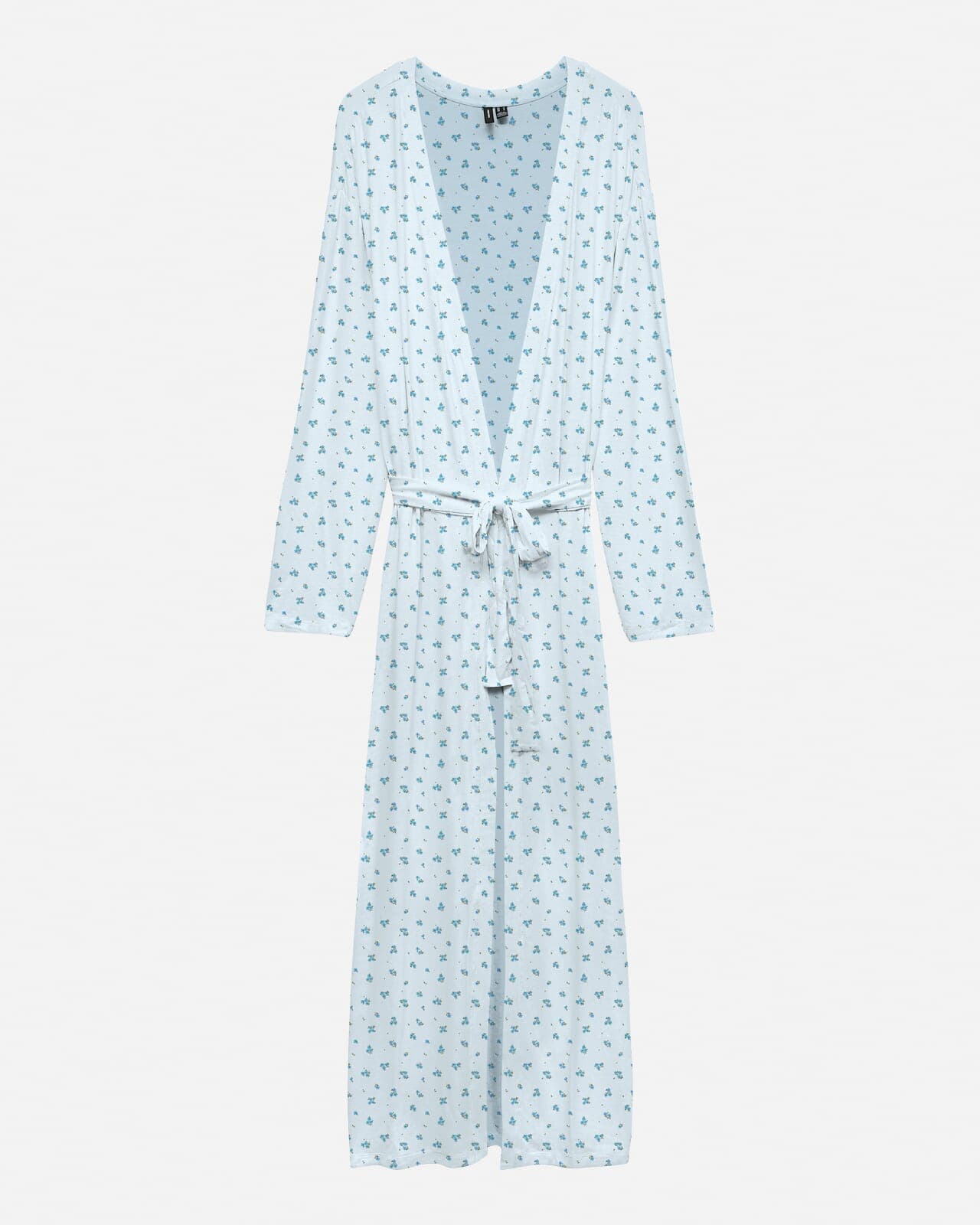 VERO MODA Morgenkåpe Esther Long, L, VERO MODA Undertøy Blå L