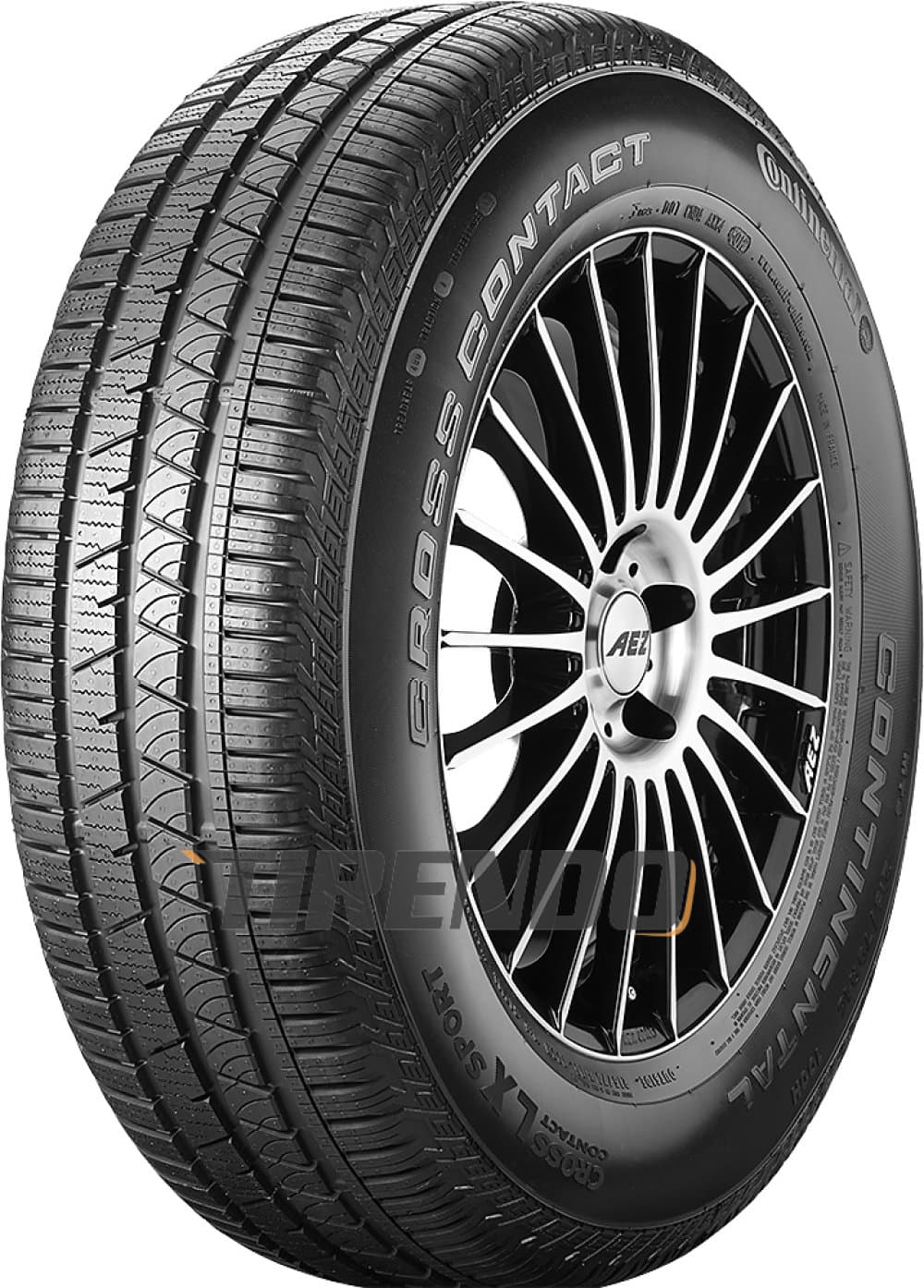 Continental CrossContact LX Sport ( 275/45 R21 110W XL EVc, med felgkant )