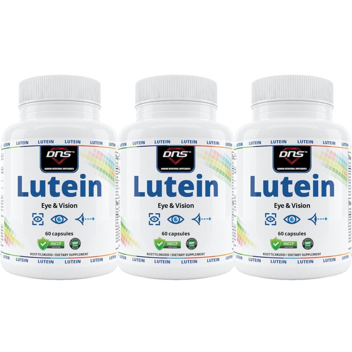 3-pack Lutein Eye & Vision - 3 x 60 kapsler