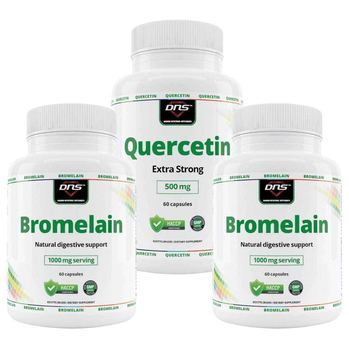 Anti-allergi pakken med Quercetin og Bromelain