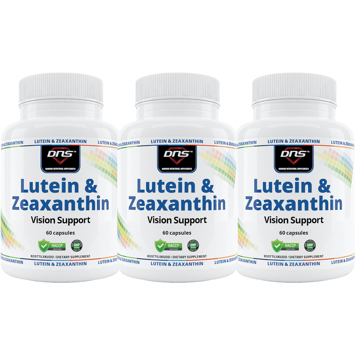 3-pack Lutein & Zeaxanthin - 3 x 60 kapsler