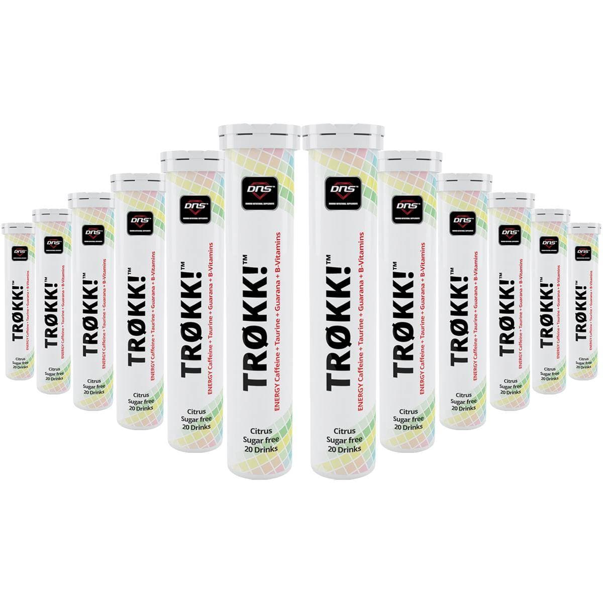 12-pack Trøkk! Energi - 12 x 20 Brusetabletter