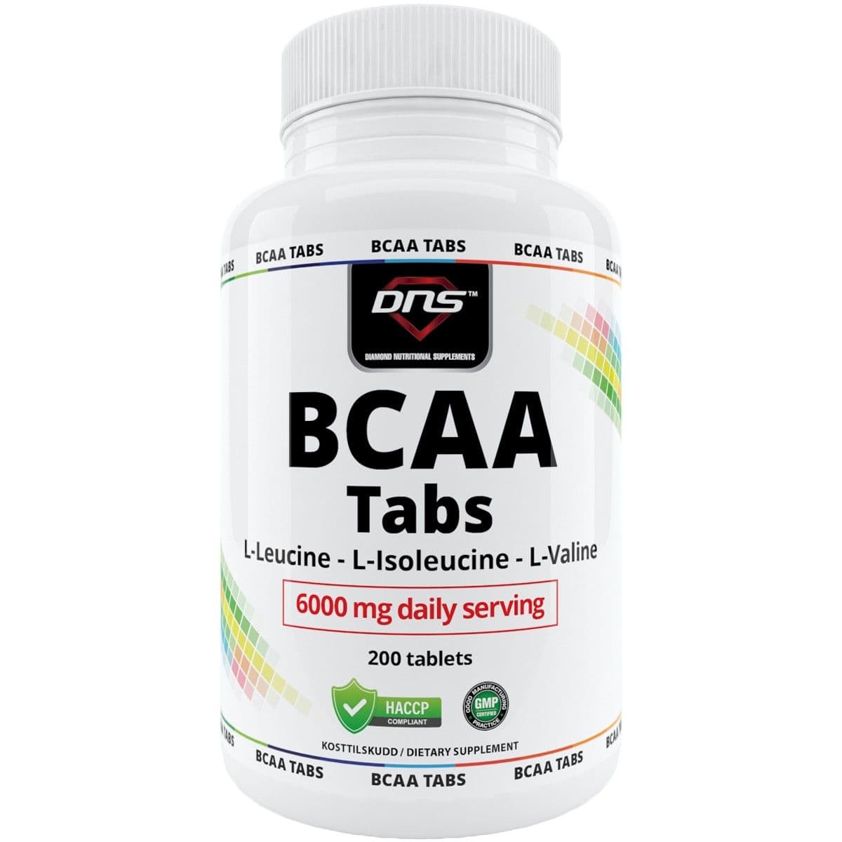 BCAA Tabs 1000 mg - 200 tabletter
