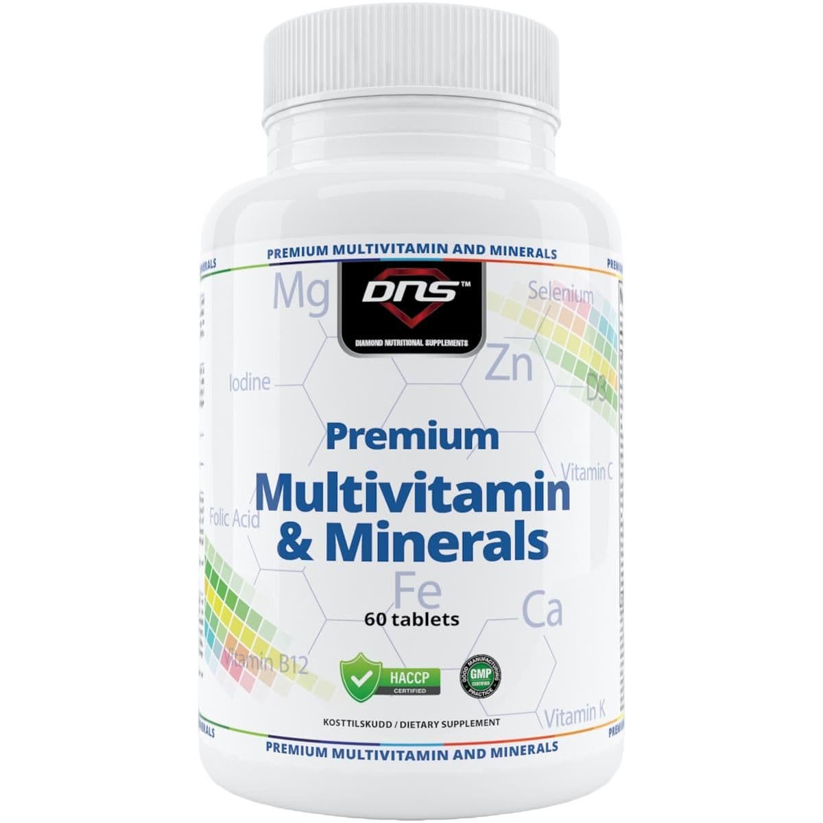 Premium Multivitamin & Minerals - 60 tabs