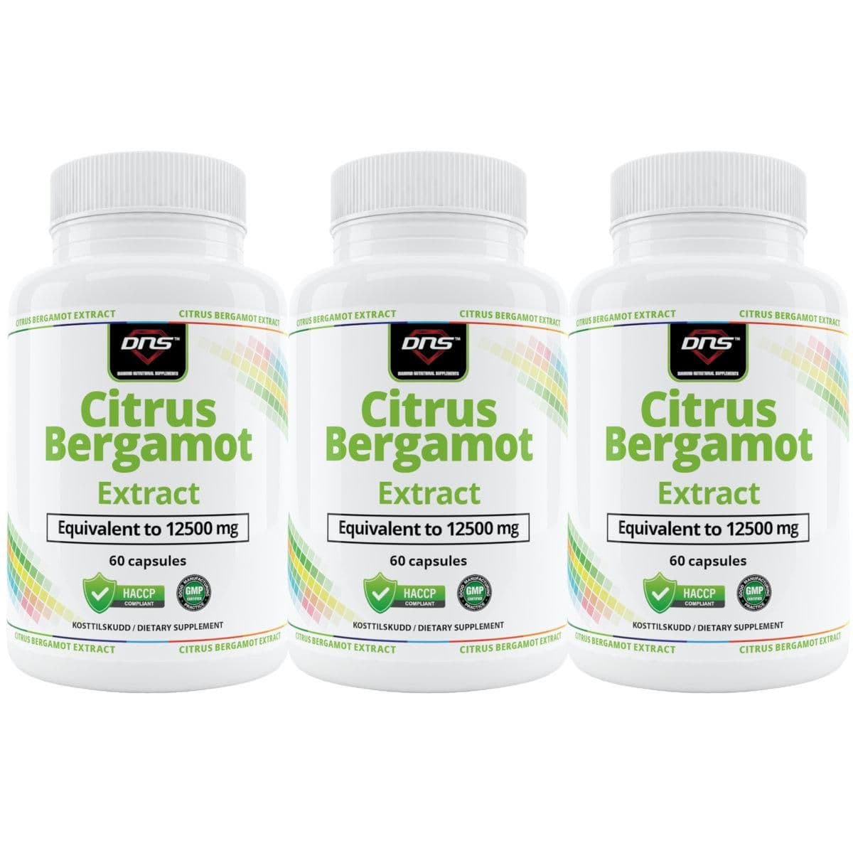 3-pack Citrus Bergamot Extract - 3 x 60 kapsler