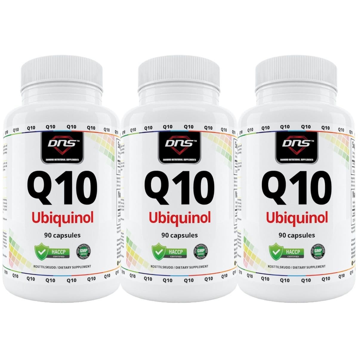 3-pack Q10 Ubiquinol - 3 x 90 kapsler