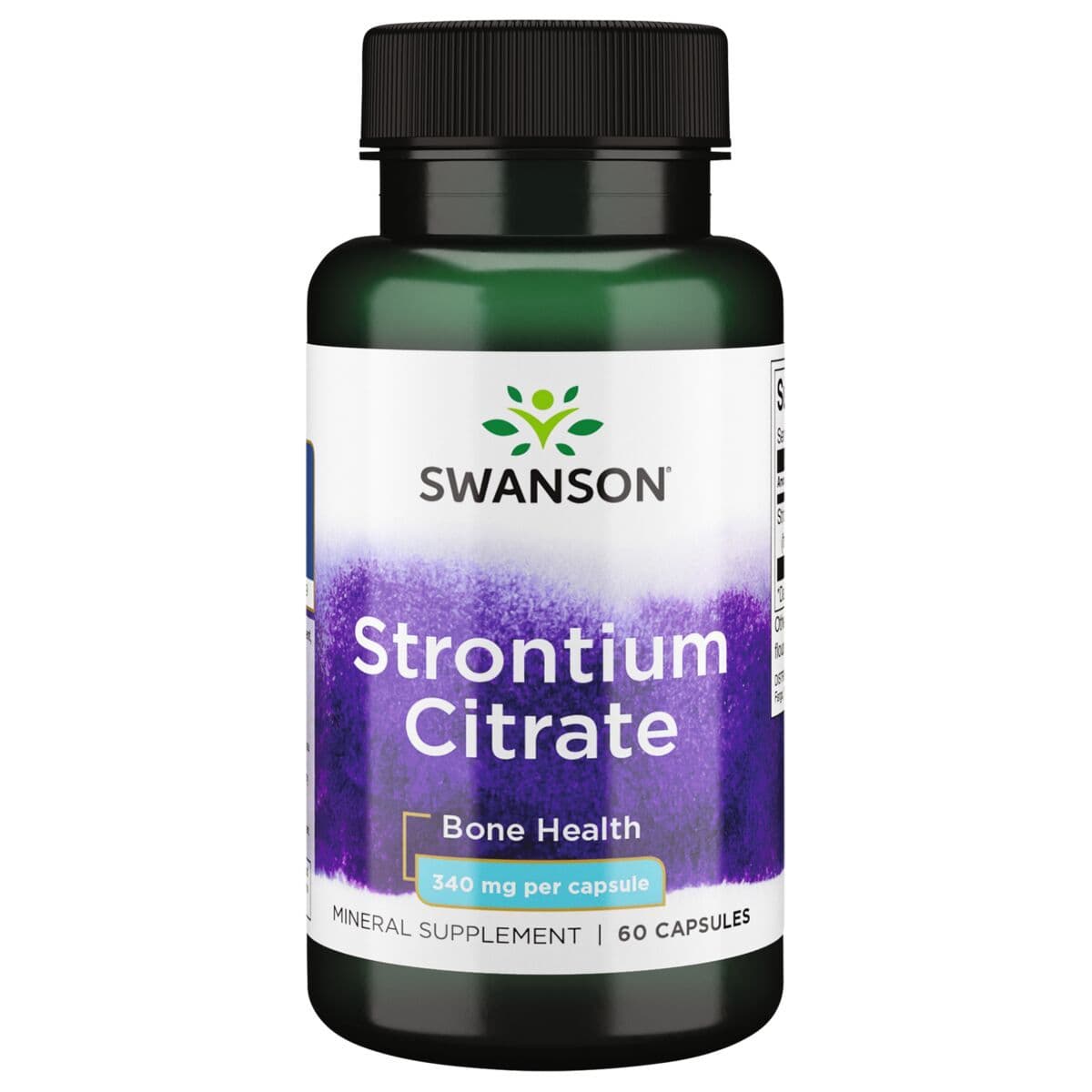 Strontium Citrate - 60 kapsler
