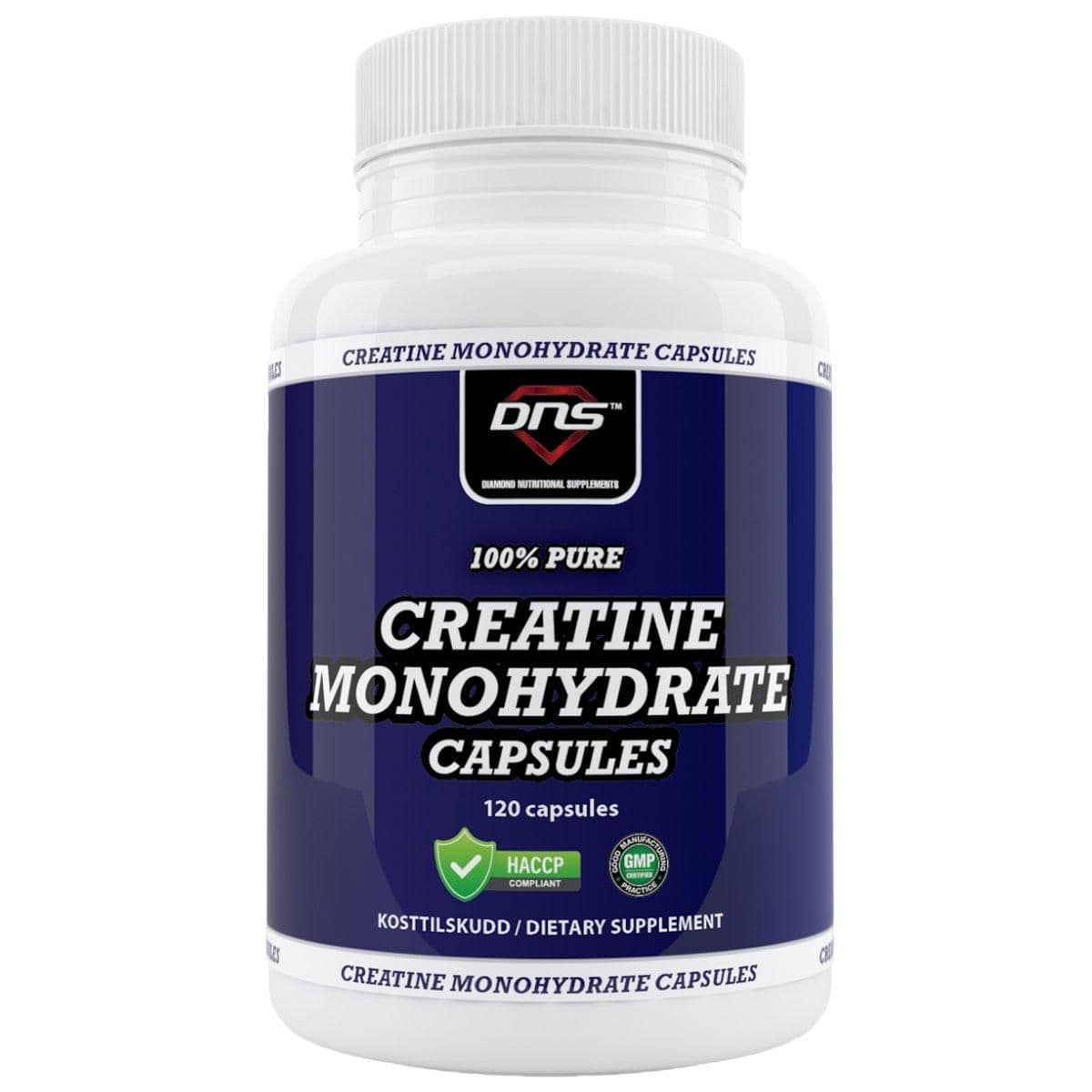 Kreatin Monohydrat Kapsler - 120 kapsler