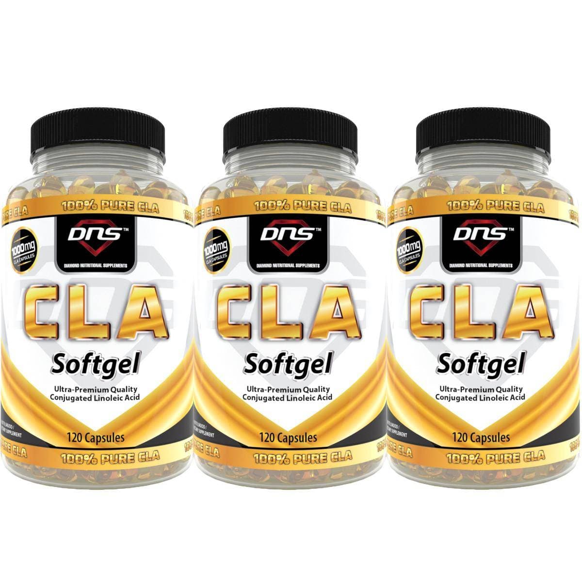 3-Pack 100% Pure CLA - 3 x 120 Kapsler