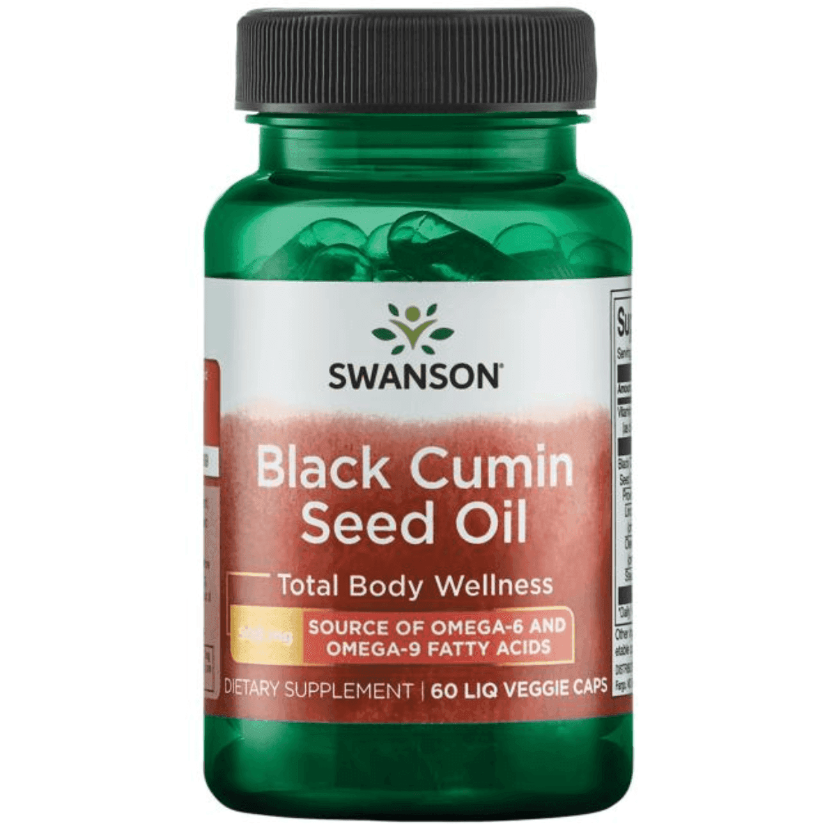 Black Cumin Seed Oil (500 mg) - 60 kapsler