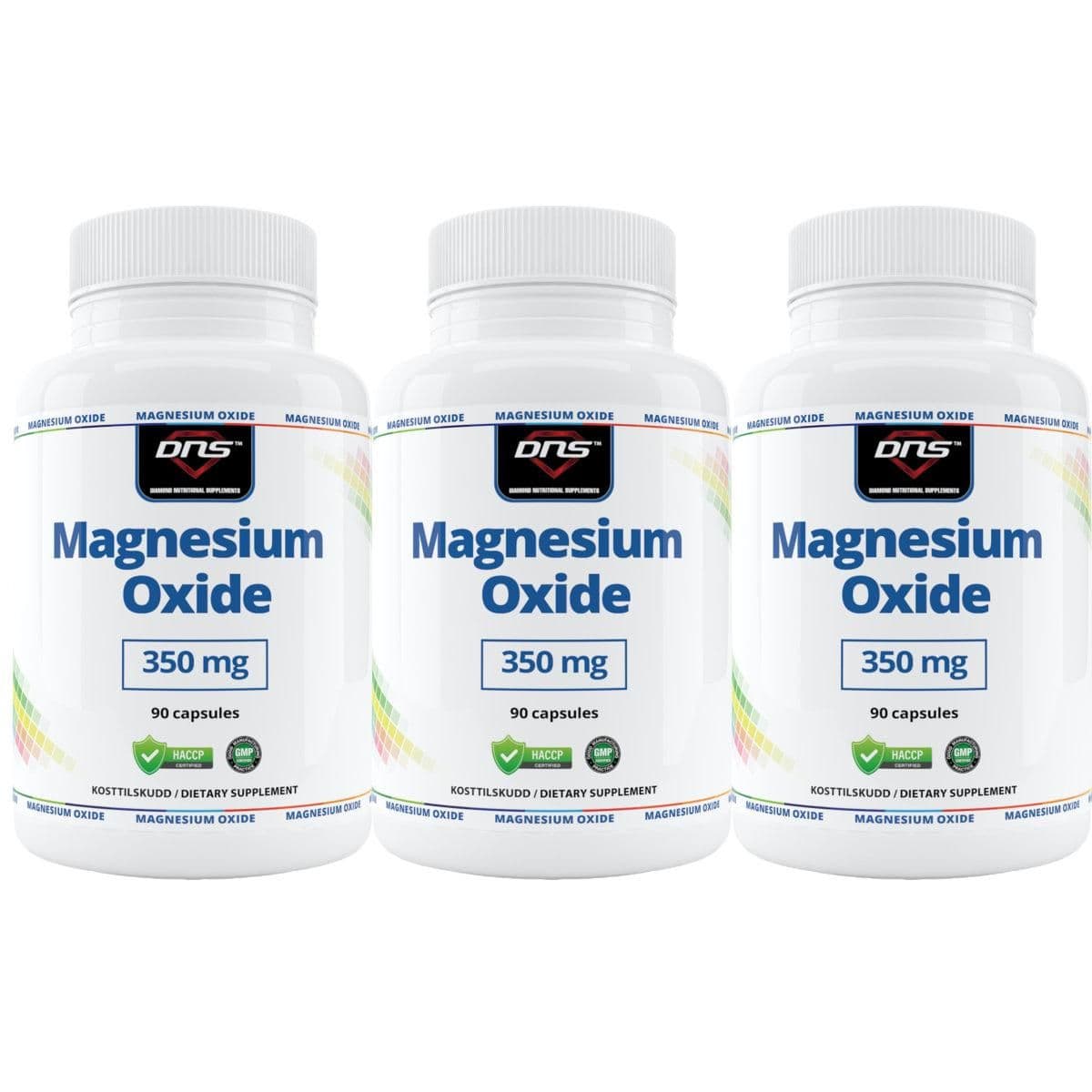 3-pack - Magnesium Oxide - 3 x 90 kapsler