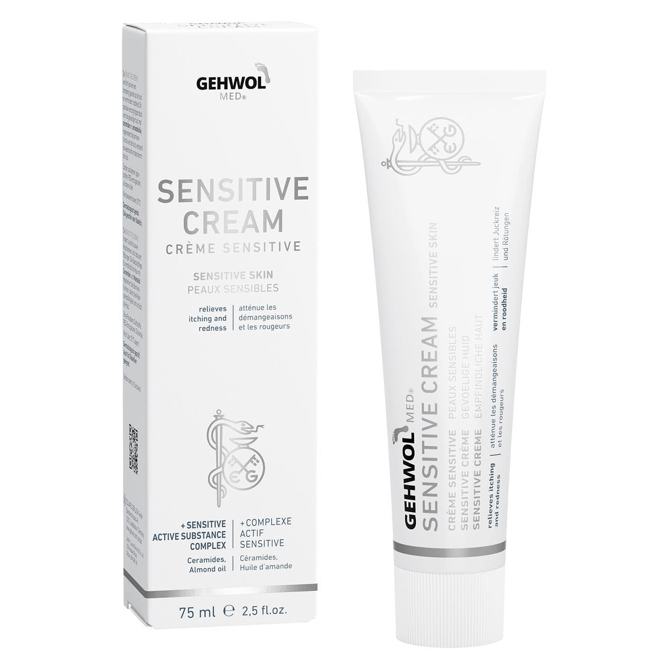 Gehwol Sensitive Foot Cream - 75 ml - Tørr og sensitiv hud