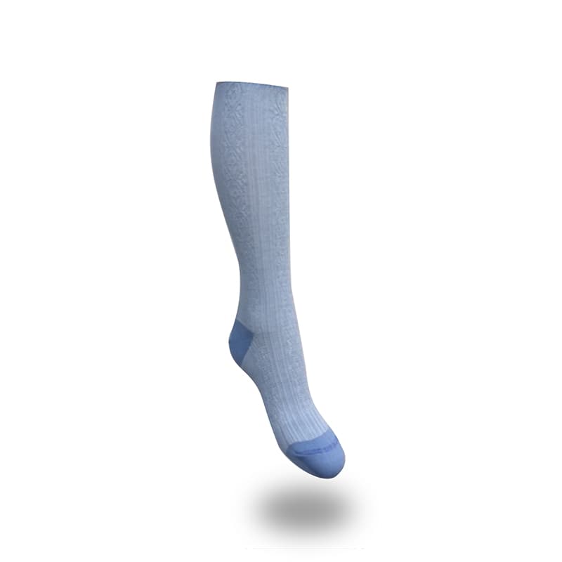 Medisox Trend Star - 38/39, Lyseblå - Kompresjonsklasse 1