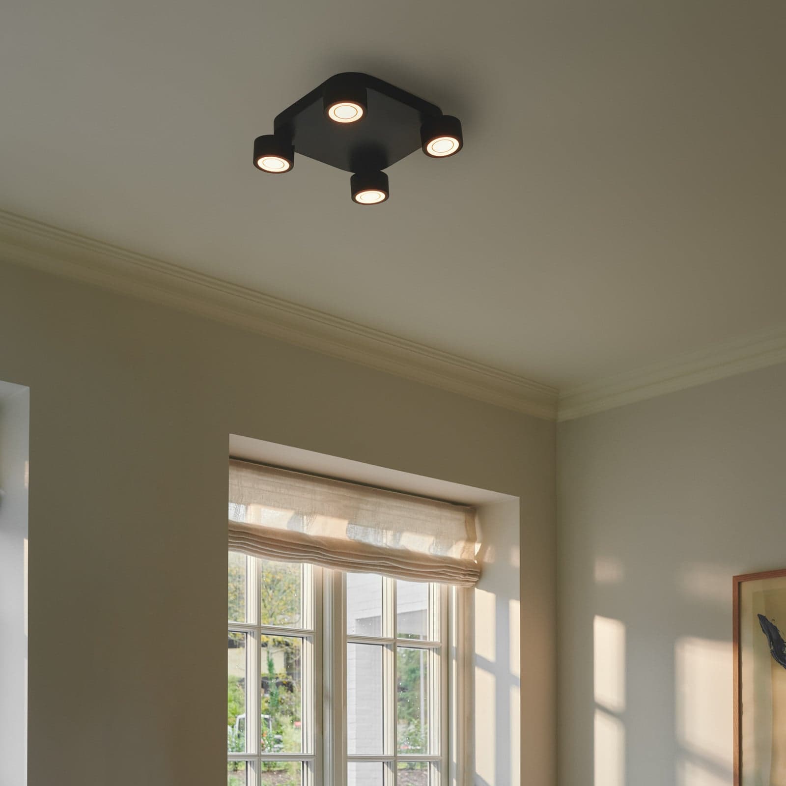 Clyde 4-Spot Taklampe Black - Nordlux - Entré - Metall - Med flere lyskilder
