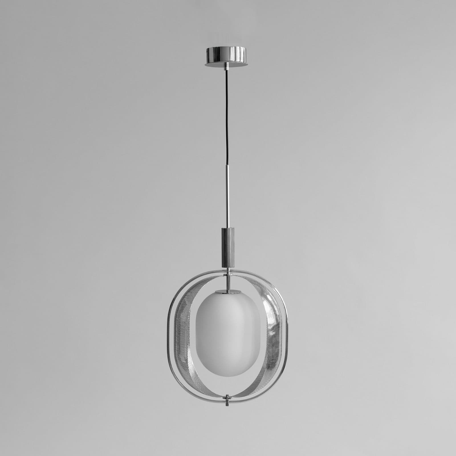 Pearl hengelampe, krom, aluminium, E27 - 101 Copenhagen - Stue - Design - Med en lyskilde