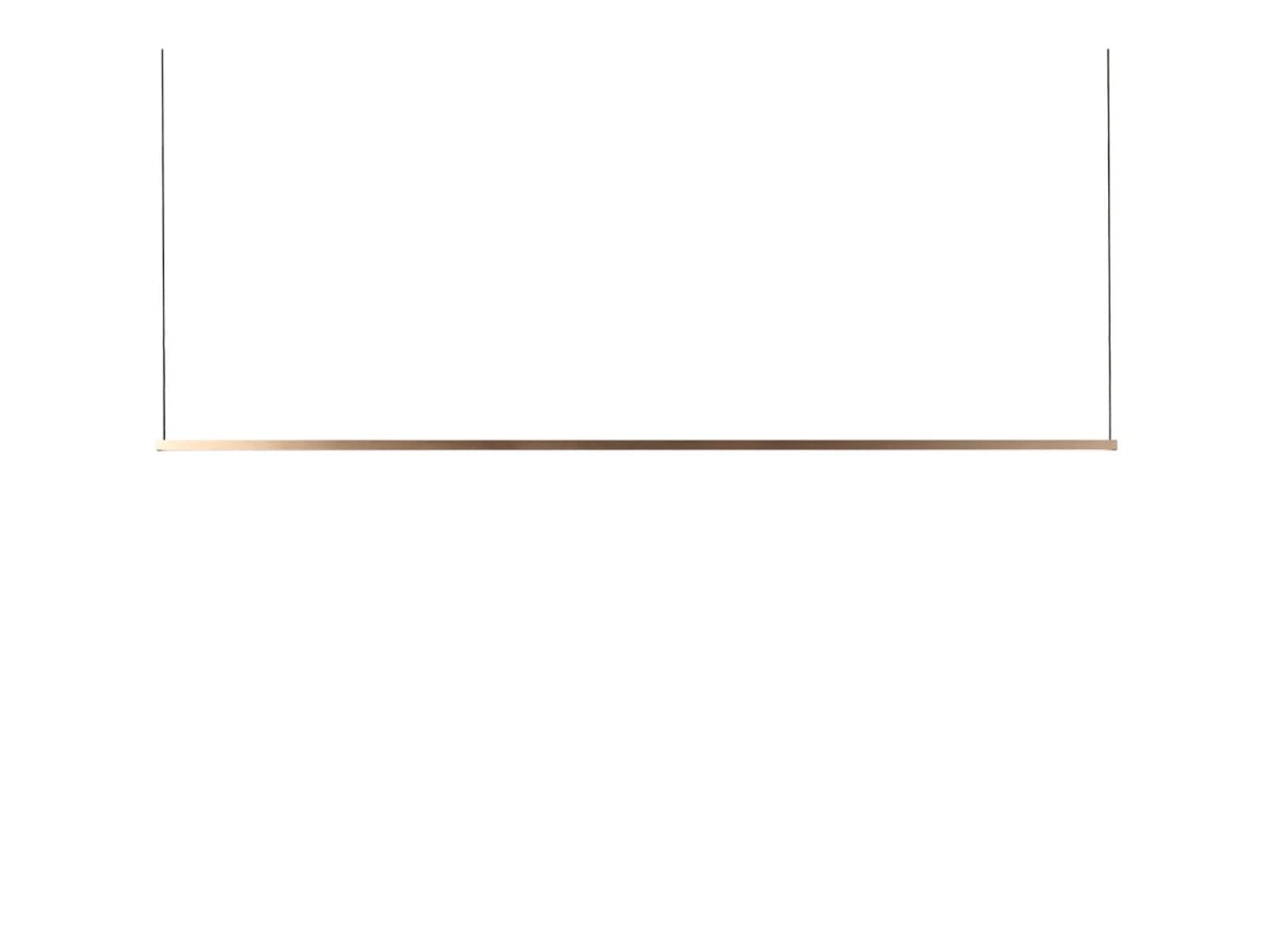 stripe S2000 hengelampe, bronse, 200 cm, CCT - Light-Point - Stue - Aluminium