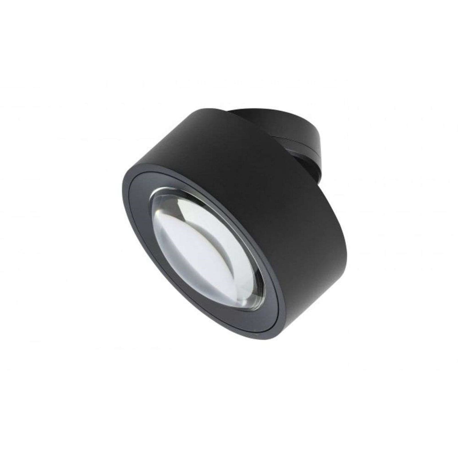 Easy Lens W120 downlight, DTW, svart - Antidark - Stue - Aluminium