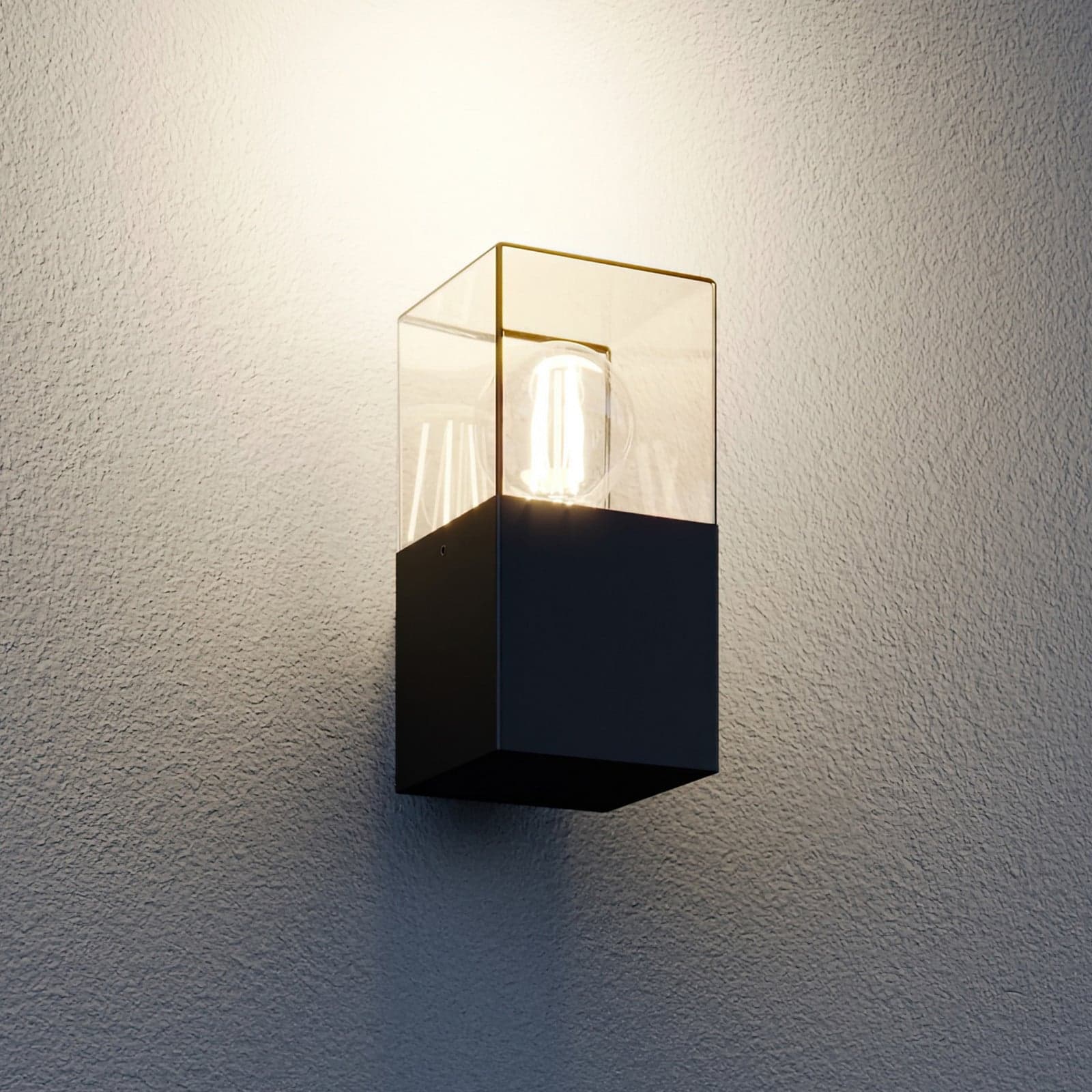Keke Utendørs Vegglampe Graphite - Lucande - Moderne - Metall - Med en lyskilde