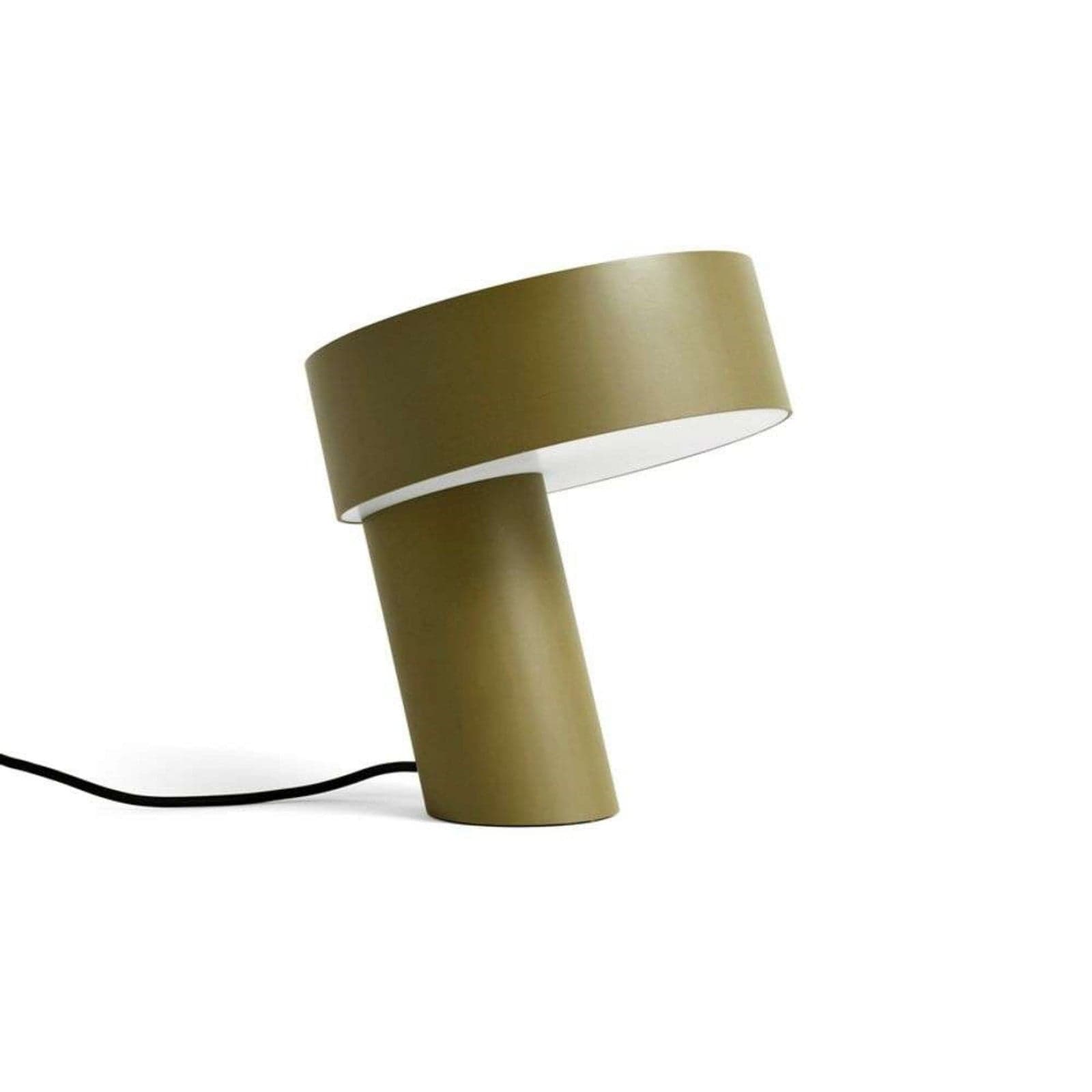 Slant Bordlampe Khaki Green - HAY - Stue - Aluminium