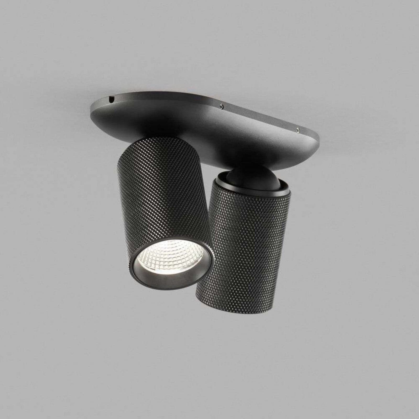 Raw 2 Taklampe 3000K Carbon Black - LIGHT-POINT - Stue - Aluminium
