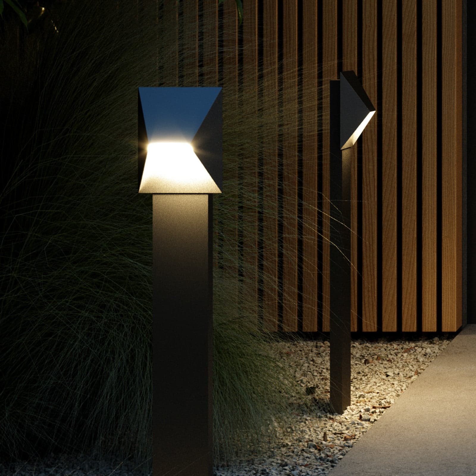 Pontio Hage Lampe Black - Nordlux Pontio Garden - Moderne - Metall - Med en lyskilde
