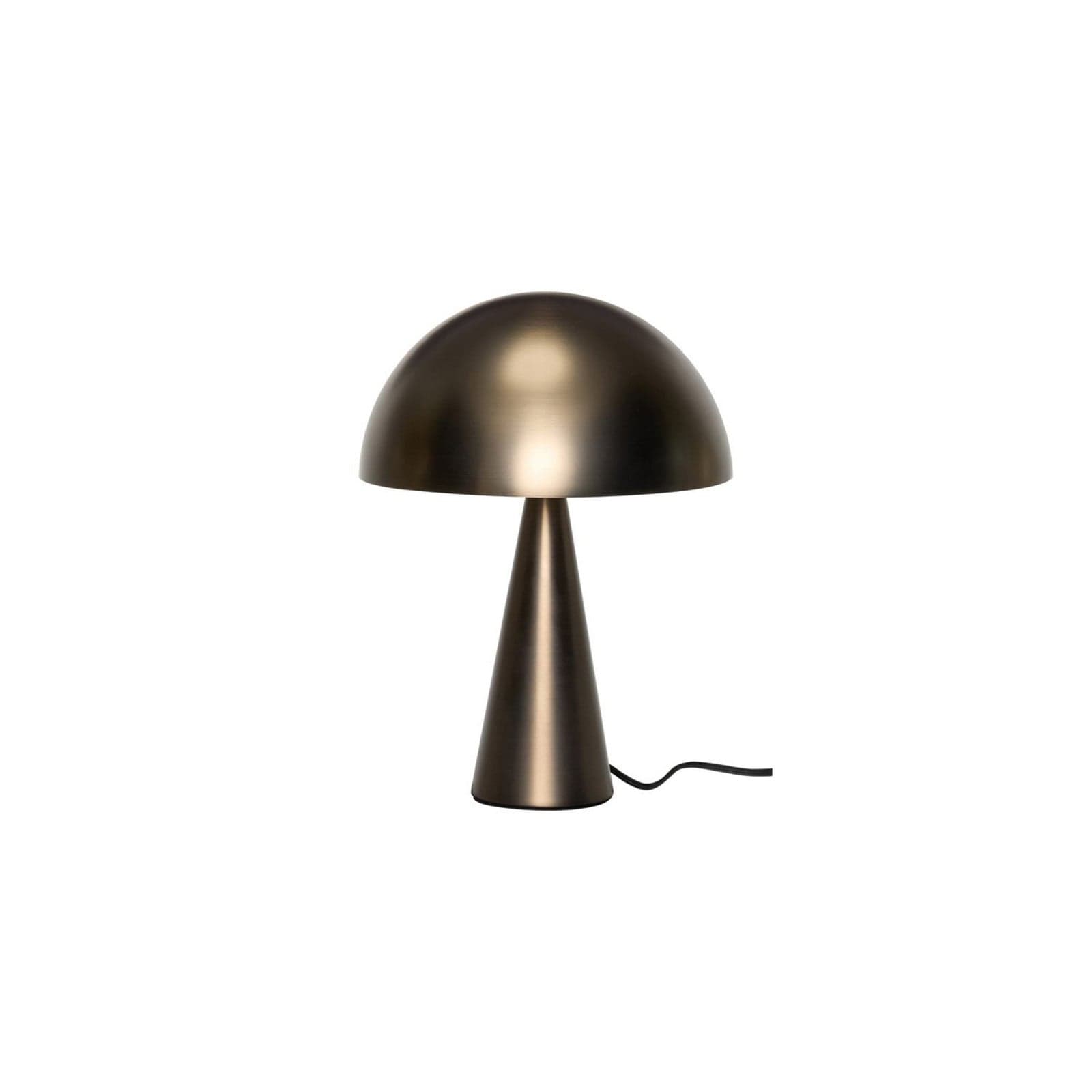 Mush Mini Tishlampe, messing brüniert, Höhe 34 cm - HÜBSCH - Stue - Moderne - Metall - Med en lyskilde