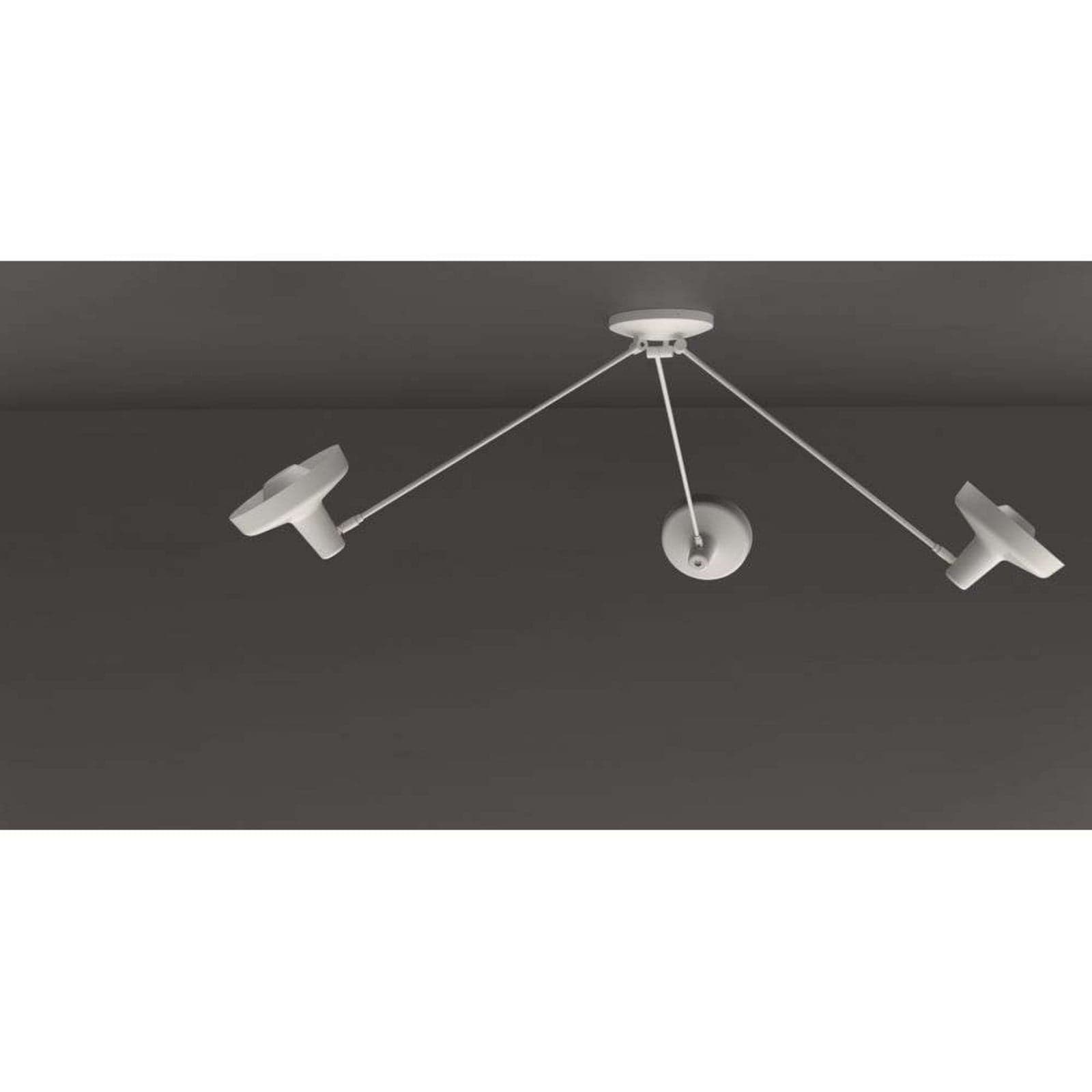 Arigato Palace Triple Taklampe Hvit - Grupa - Kjøkken - Aluminium