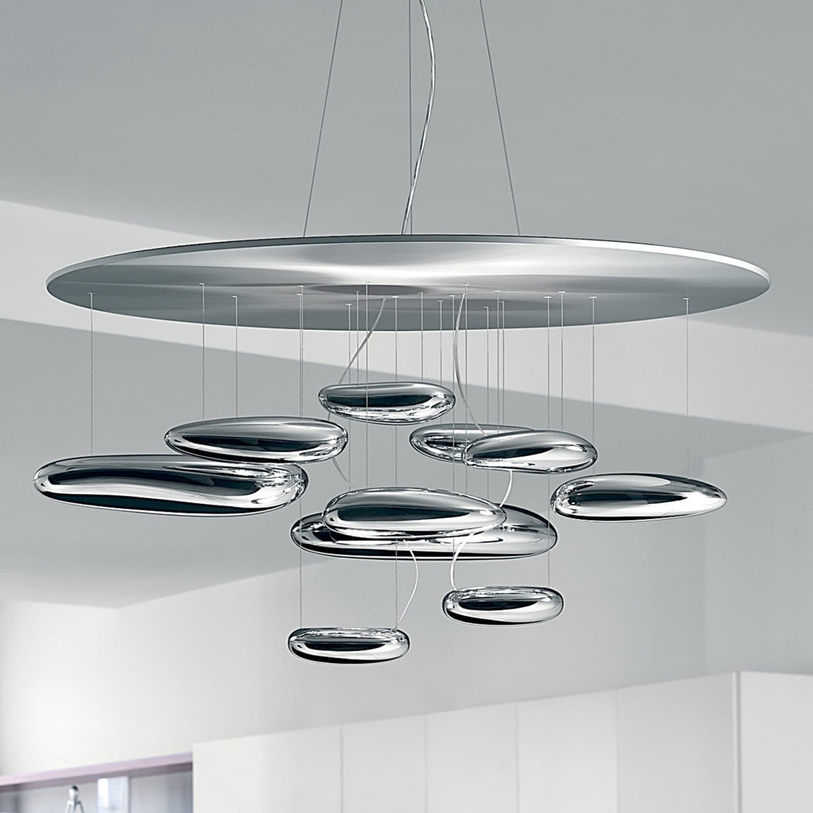 Mercury hengelampe LED 2700 K - Artemide - Stue - Design - Plast - Med flere lyskilder