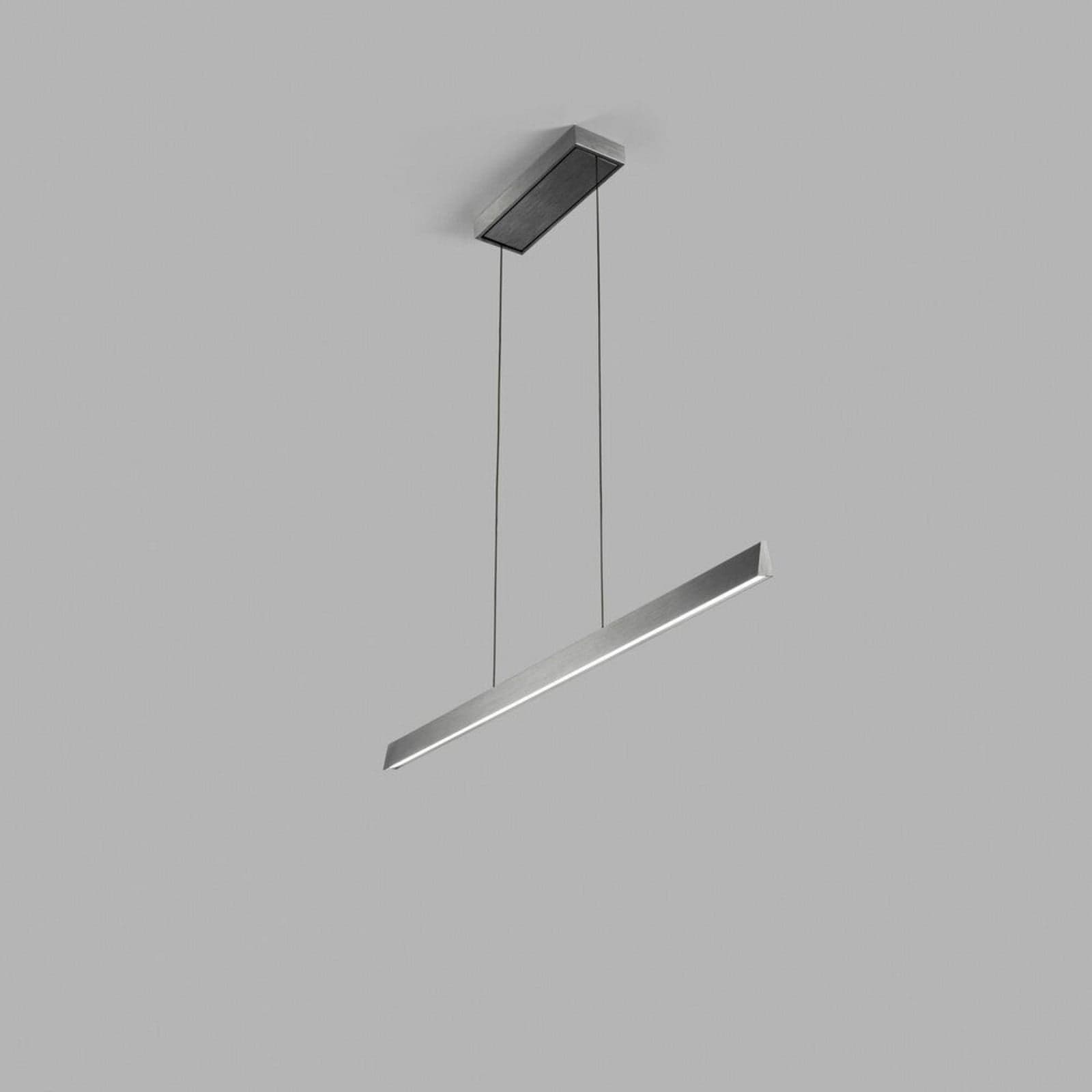 Edge Linear S1000 Pendel Titanium - LIGHT-POINT - Stue - Design - Aluminium