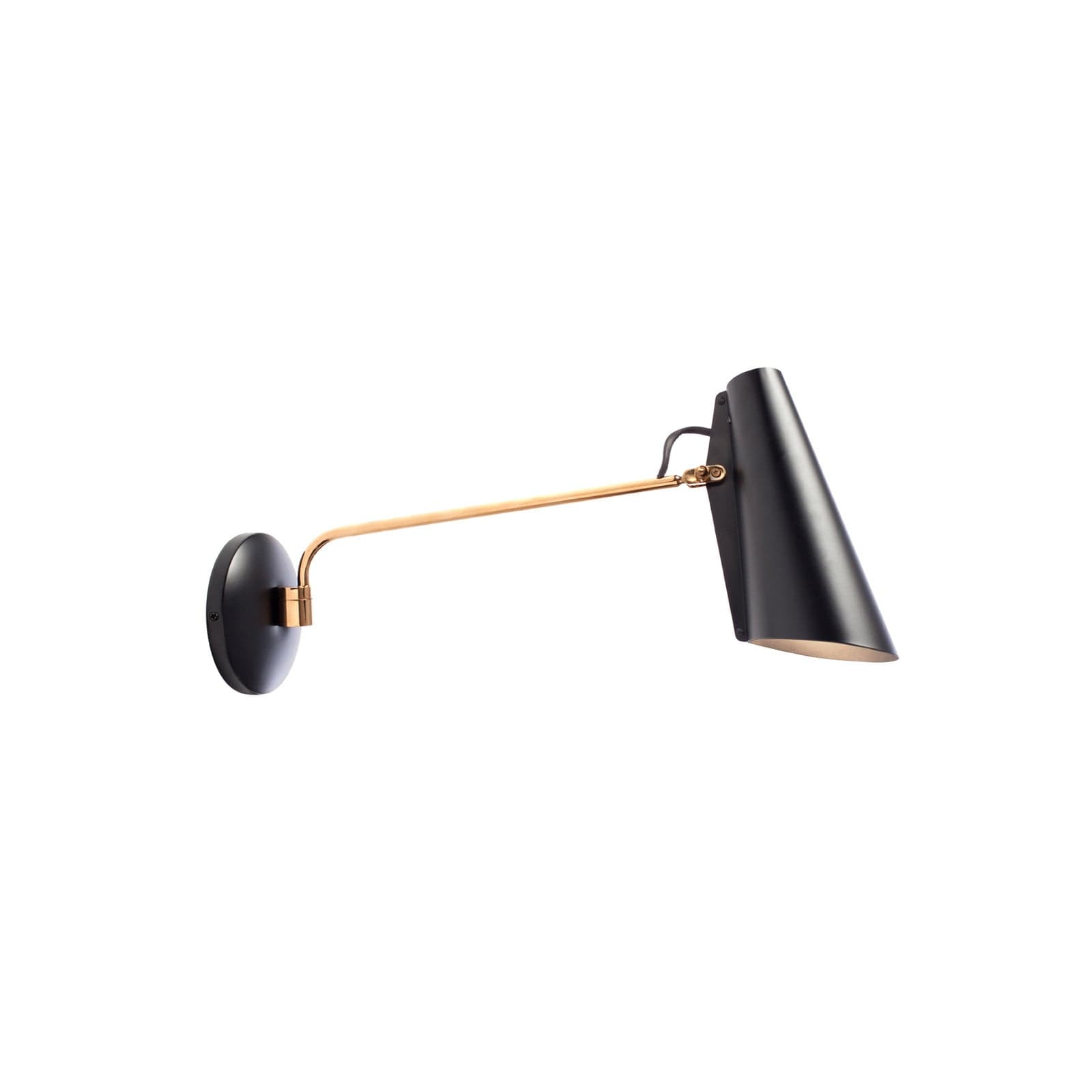 Birdy vegglampe svart/messing - Northern - Stue - Design - Metall - Med en lyskilde