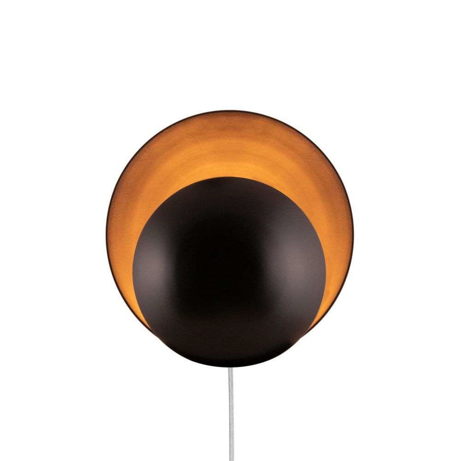 Orbit Vegglampe Black - Globen Lighting - Metall