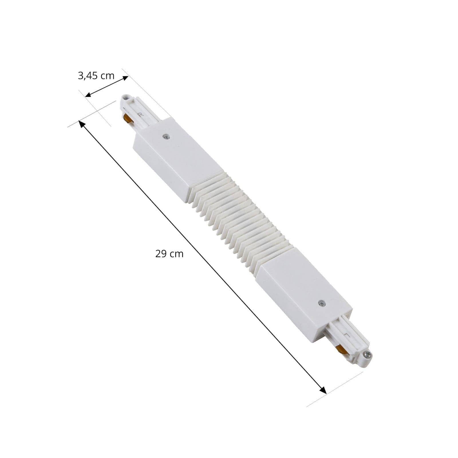 Linaro Track Flex Connector Hvit - Lindby - Plast