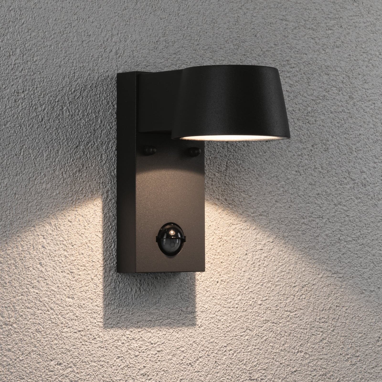 Capea Utendørs Vegglampe m/Sensor Alu/Antrasitt - Paulmann - Moderne - Metall - Med en lyskilde