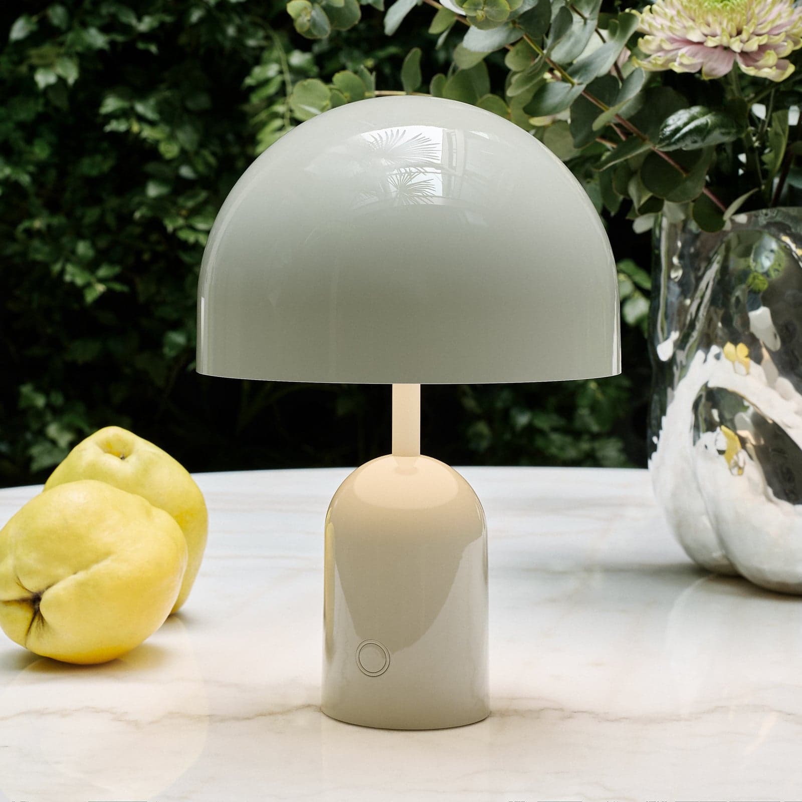Bell Portable bordlampe H28 IP44 Grey - Tom Dixon - Stue - Design - Plast - Med en lyskilde