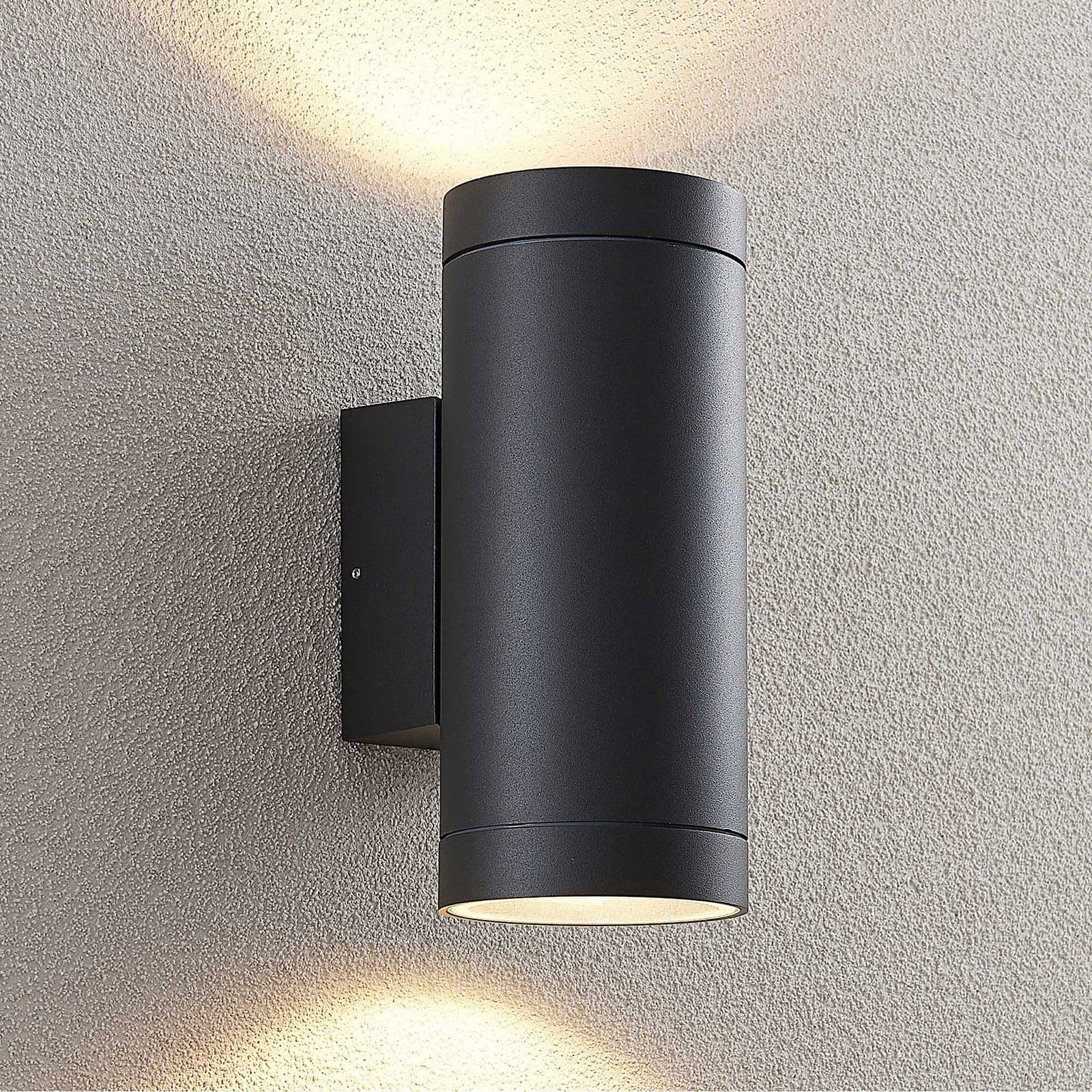 Thomke Utendørs Vegglampe Dark Grey - Lucande - Balkong - Moderne - Metall - Med flere lyskilder