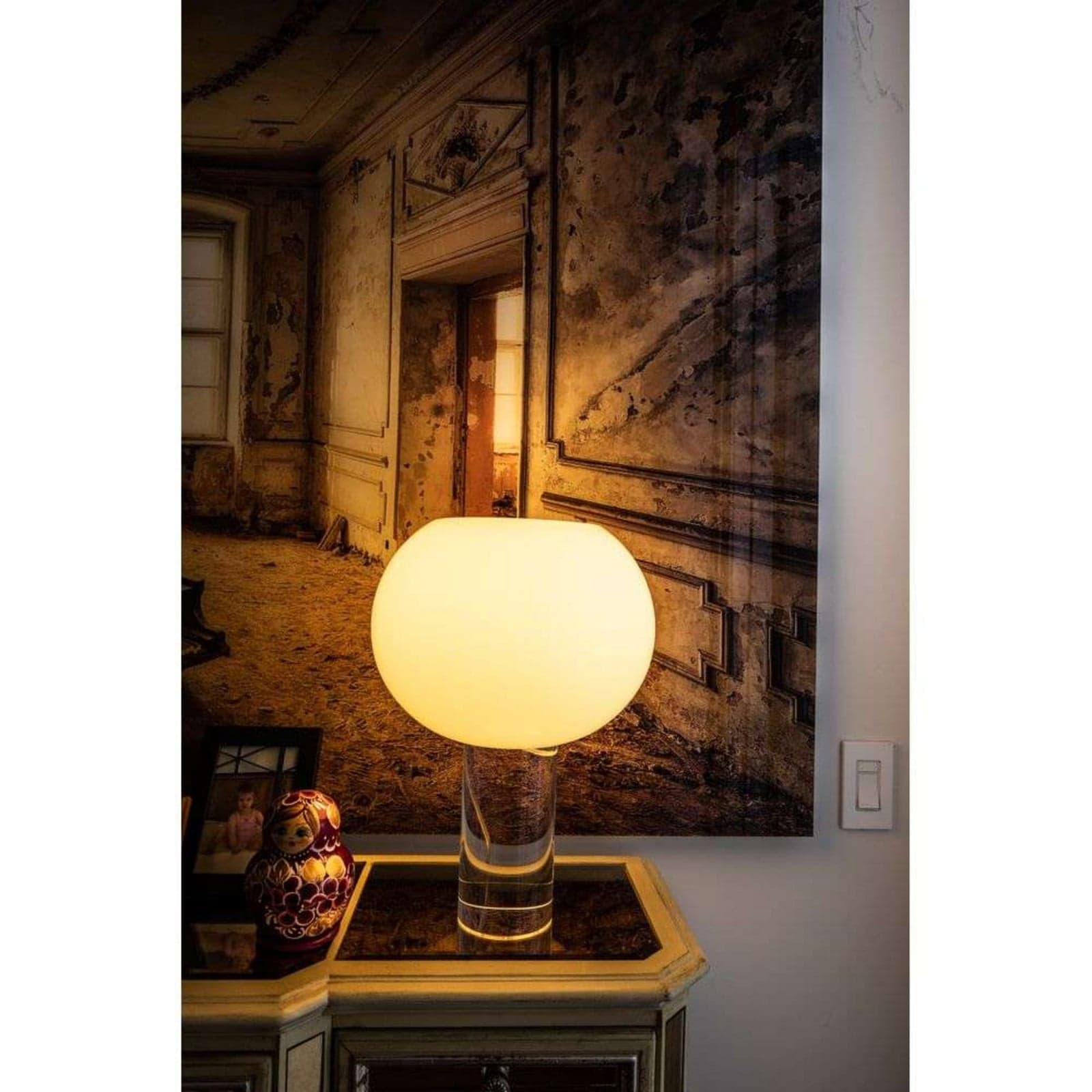 Buds 3 Bordlampe Warm Hvit - Foscarini - Stue - Glass