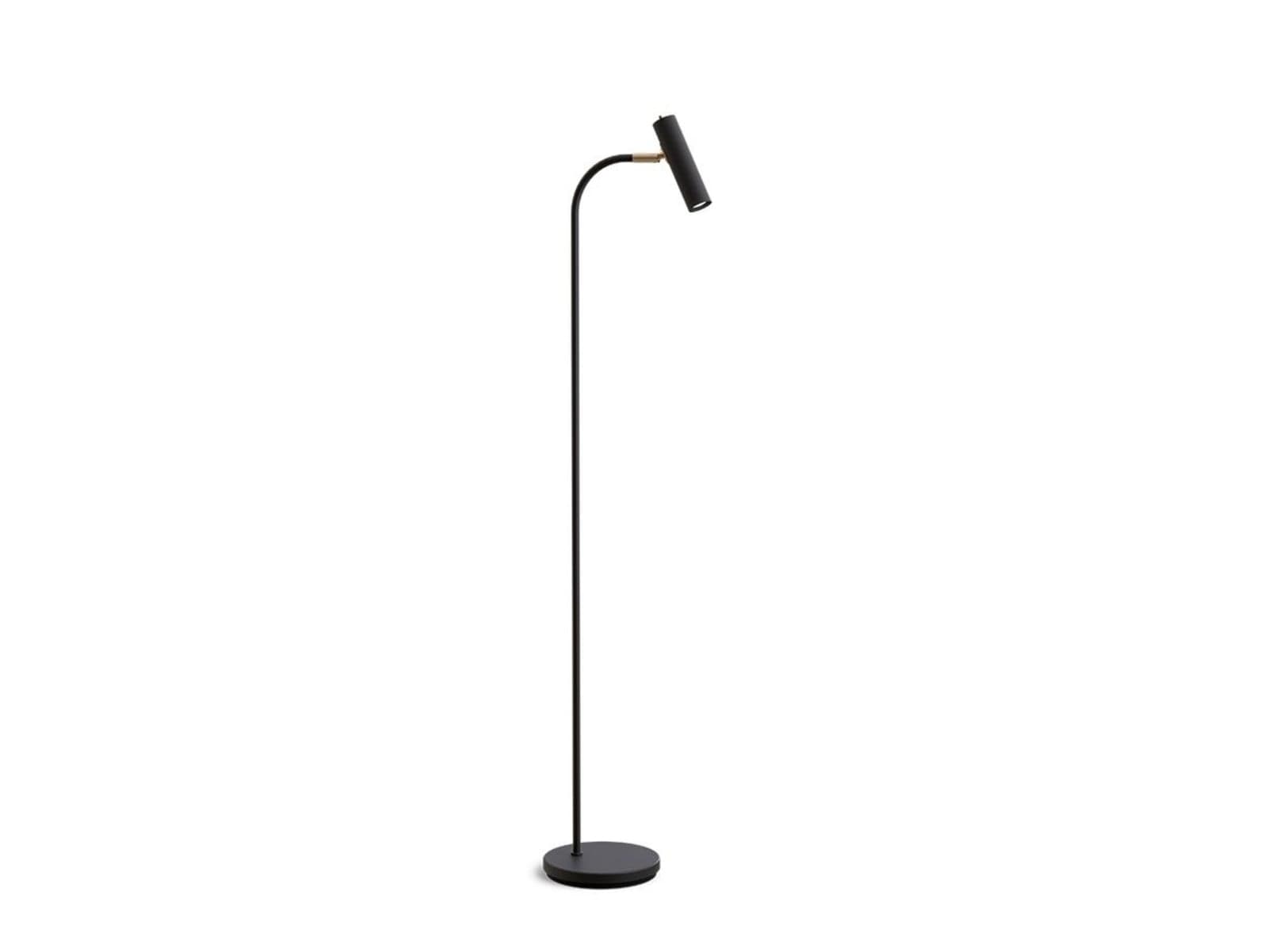 Slender Gulvlampe Black/Brass - Belid - Stue - Metall