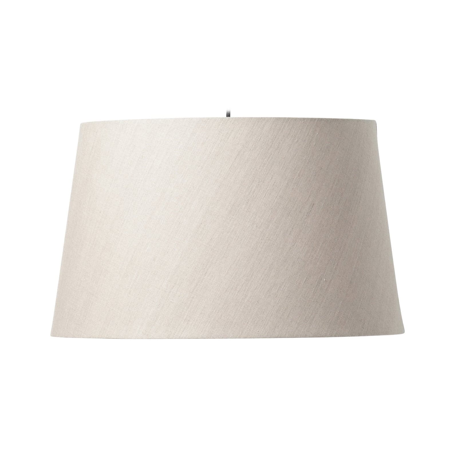 Enkel, rett lampeskjerm, beige, Ø 50 cm – Watt & Veke Basic straight Watt & Veke - Design - Stoff / Tekstil
