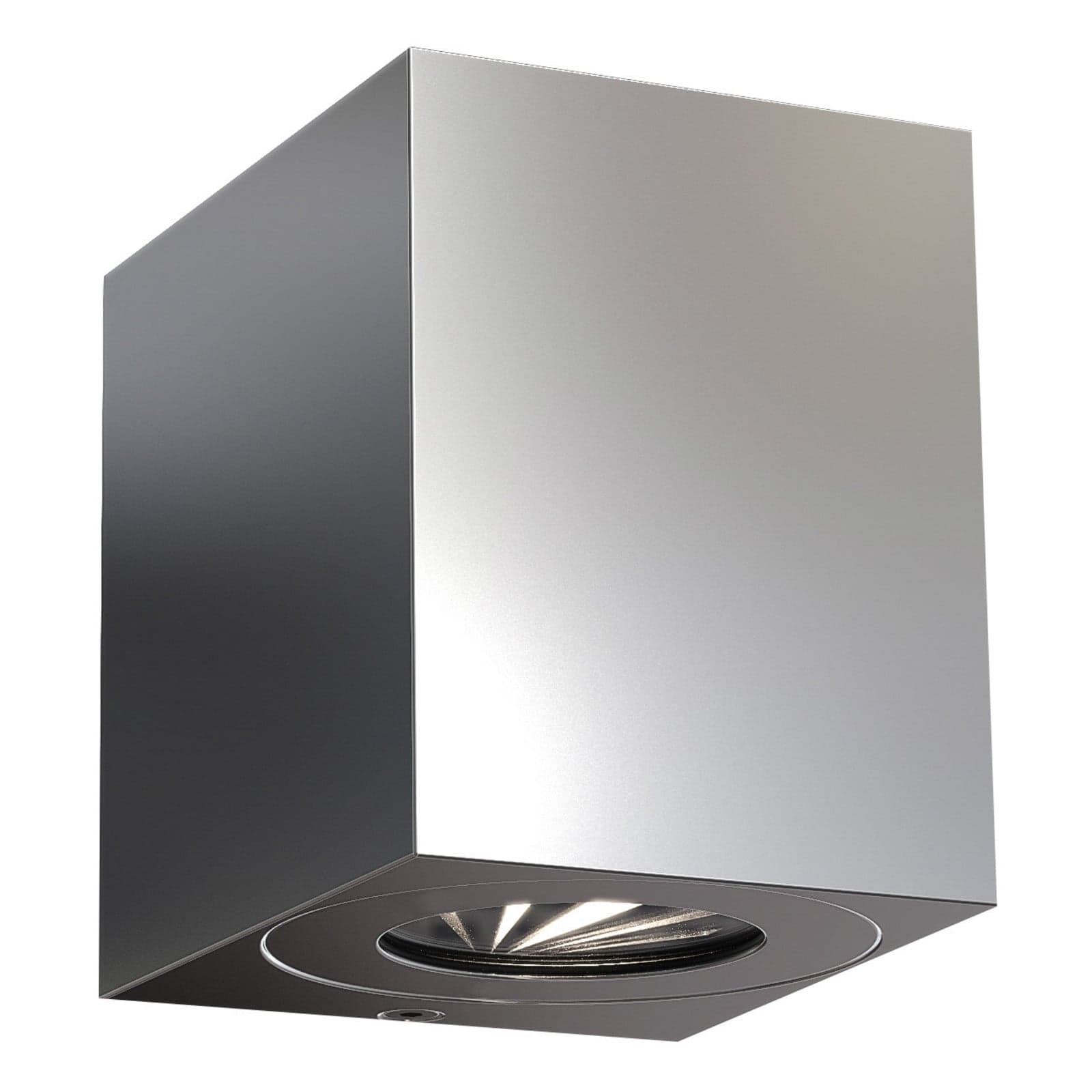 Canto Kubi 2 vegglampe rustfritt stål - Nordlux - Moderne - Metall - Med flere lyskilder