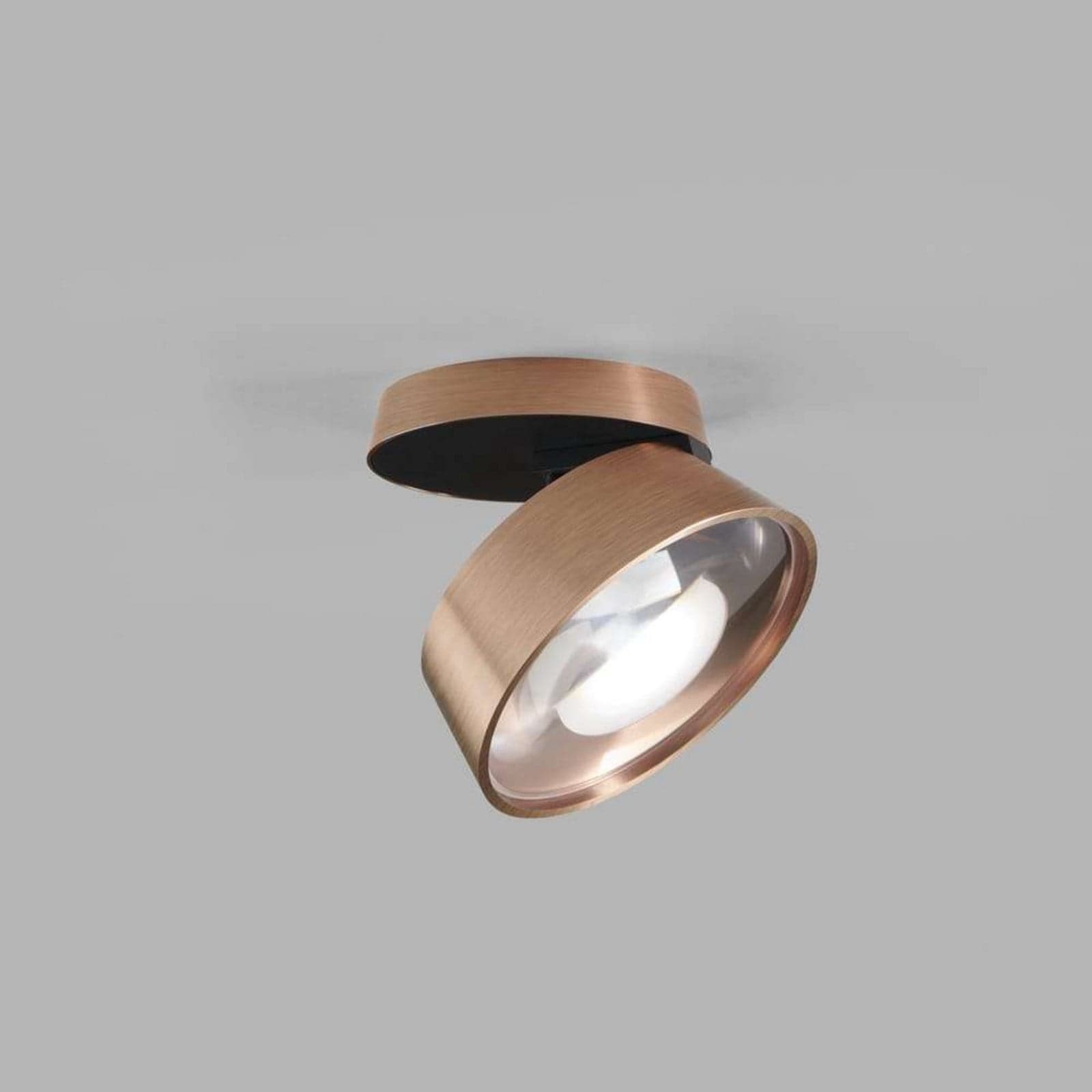 Vantage 1+ LED-spot, rosa, 1 lyskilde, justerbar - Light-Point - Stue - Aluminium