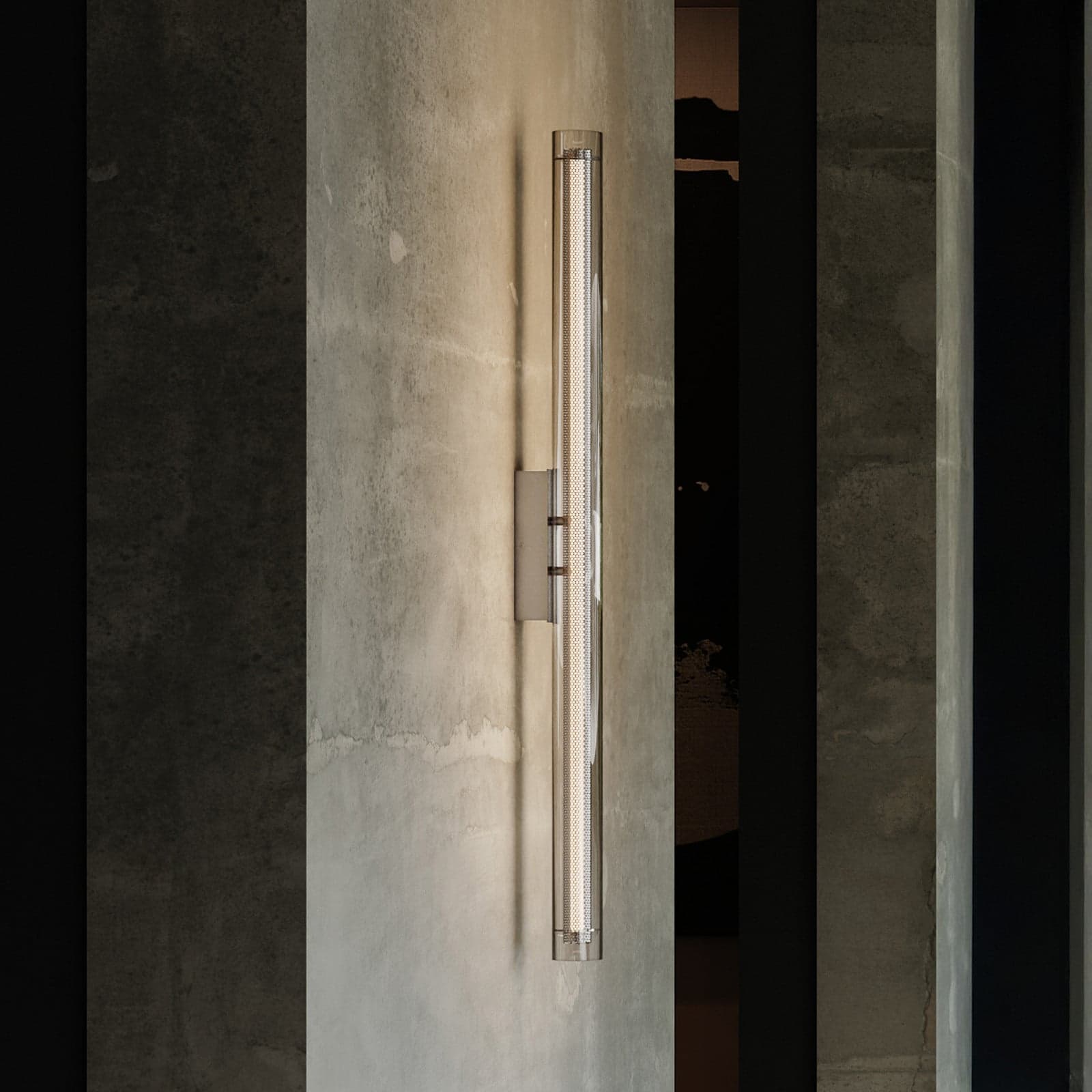 Frame LED-vegglampe, 100 cm, krom, dimbar - 101 Copenhagen - Entré - Design - Aluminium - Med en lyskilde