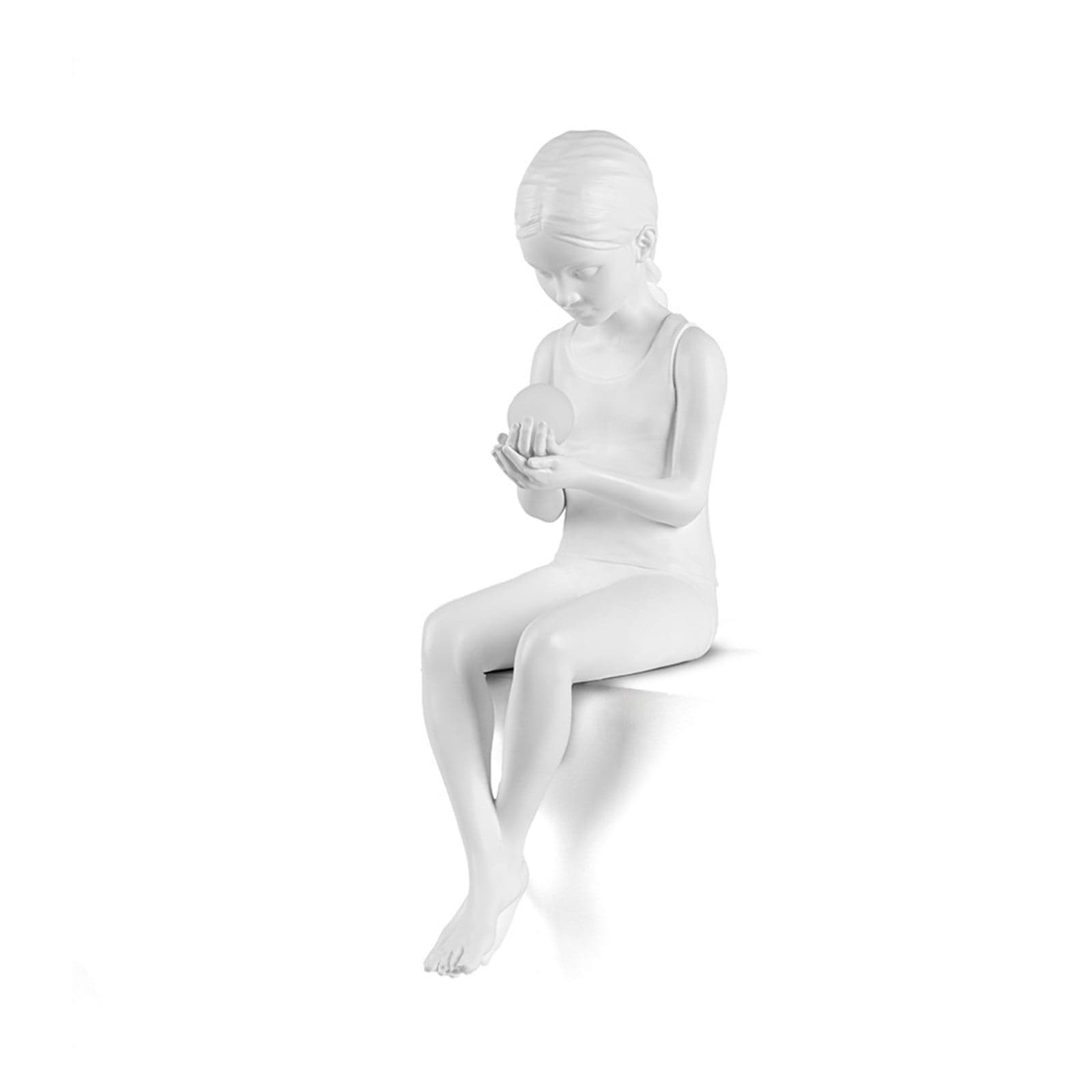 Innerglow Girl Bordlampe Mini White - Seletti - Stue - Plast