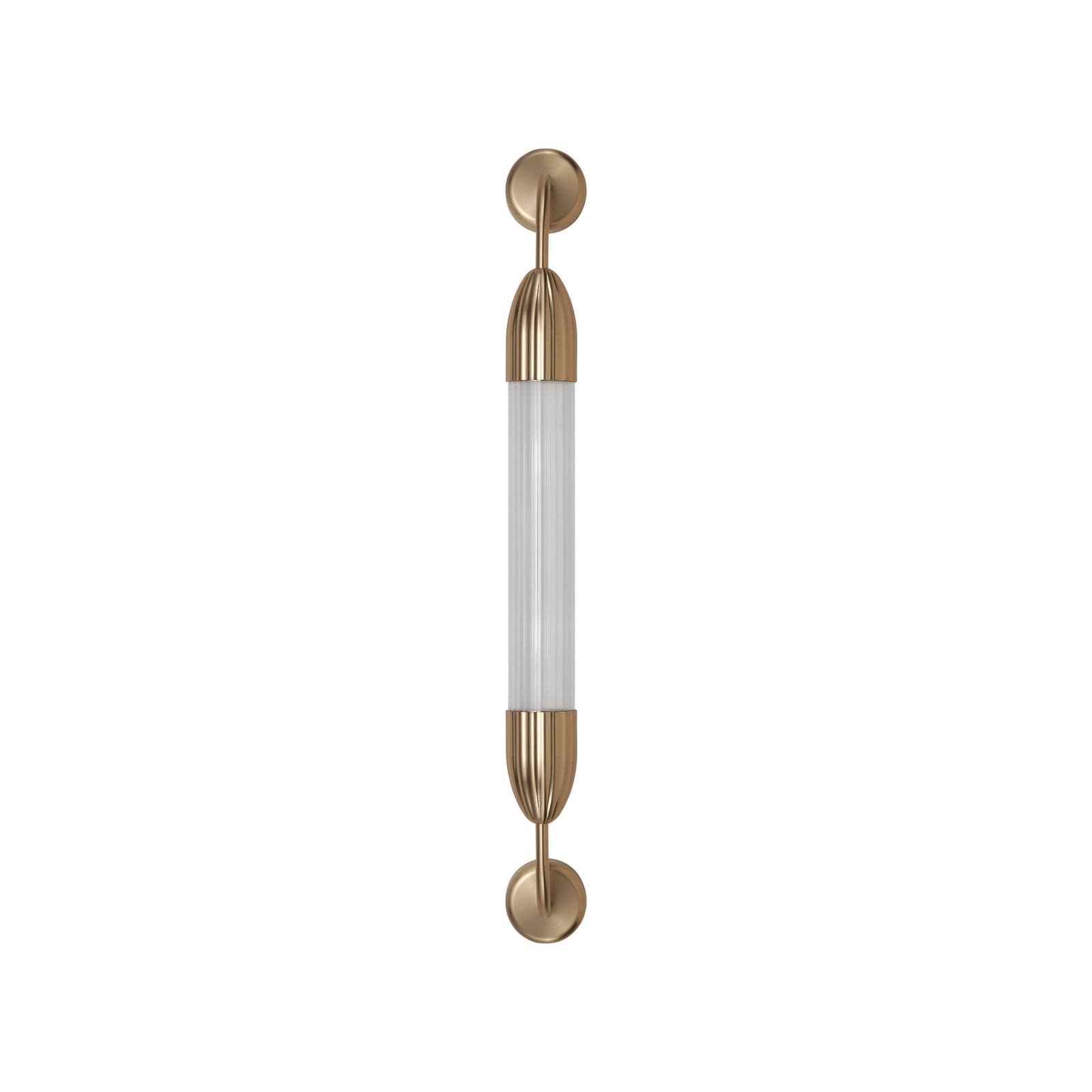 Lemon Squeeze Vegglampe Singel Short Plated Brass - UMAGE - Stue - Design - Metall - Med en lyskilde