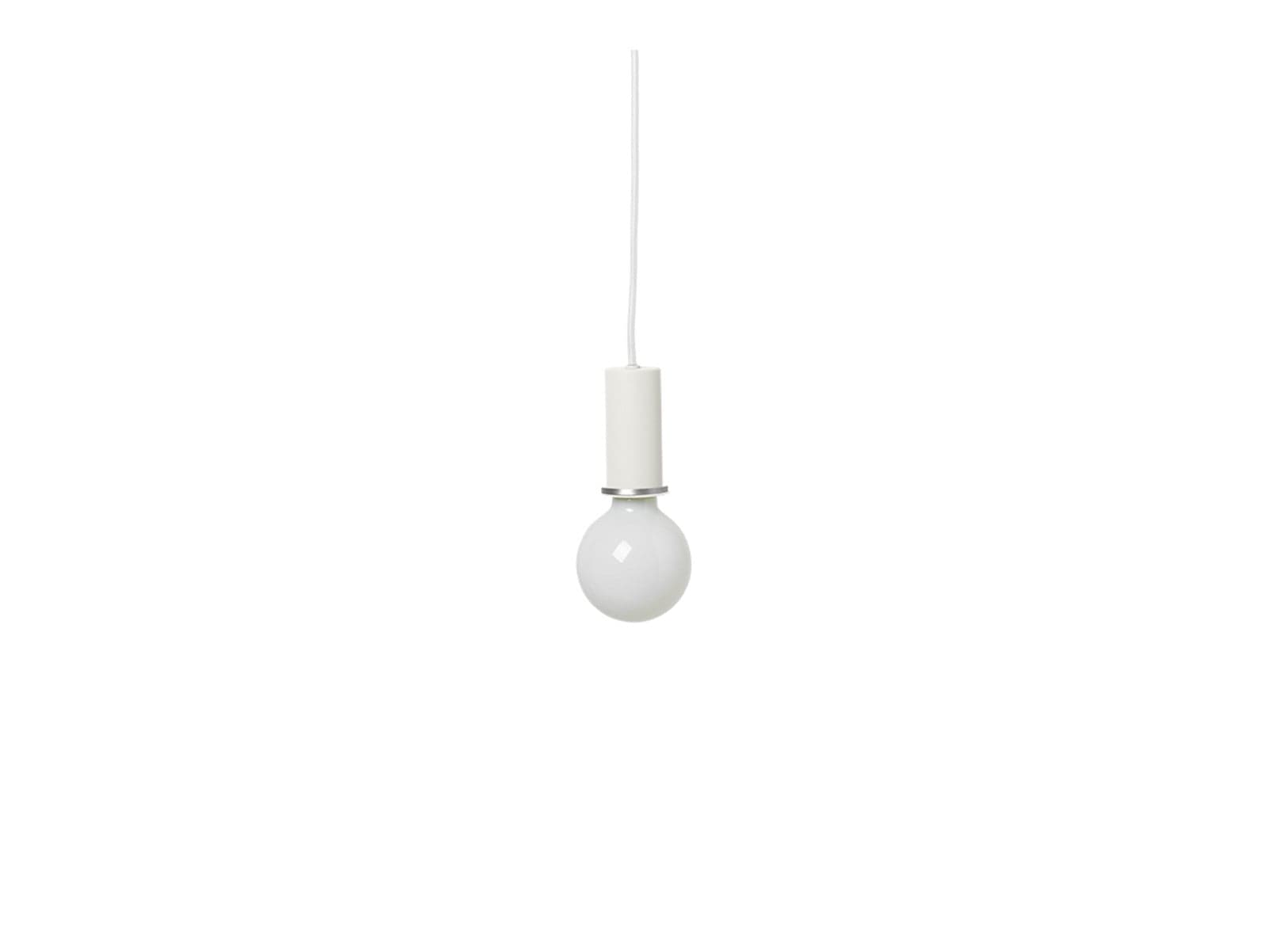 Collect Pendel Low Hvit - Ferm Living - Stue - Metall