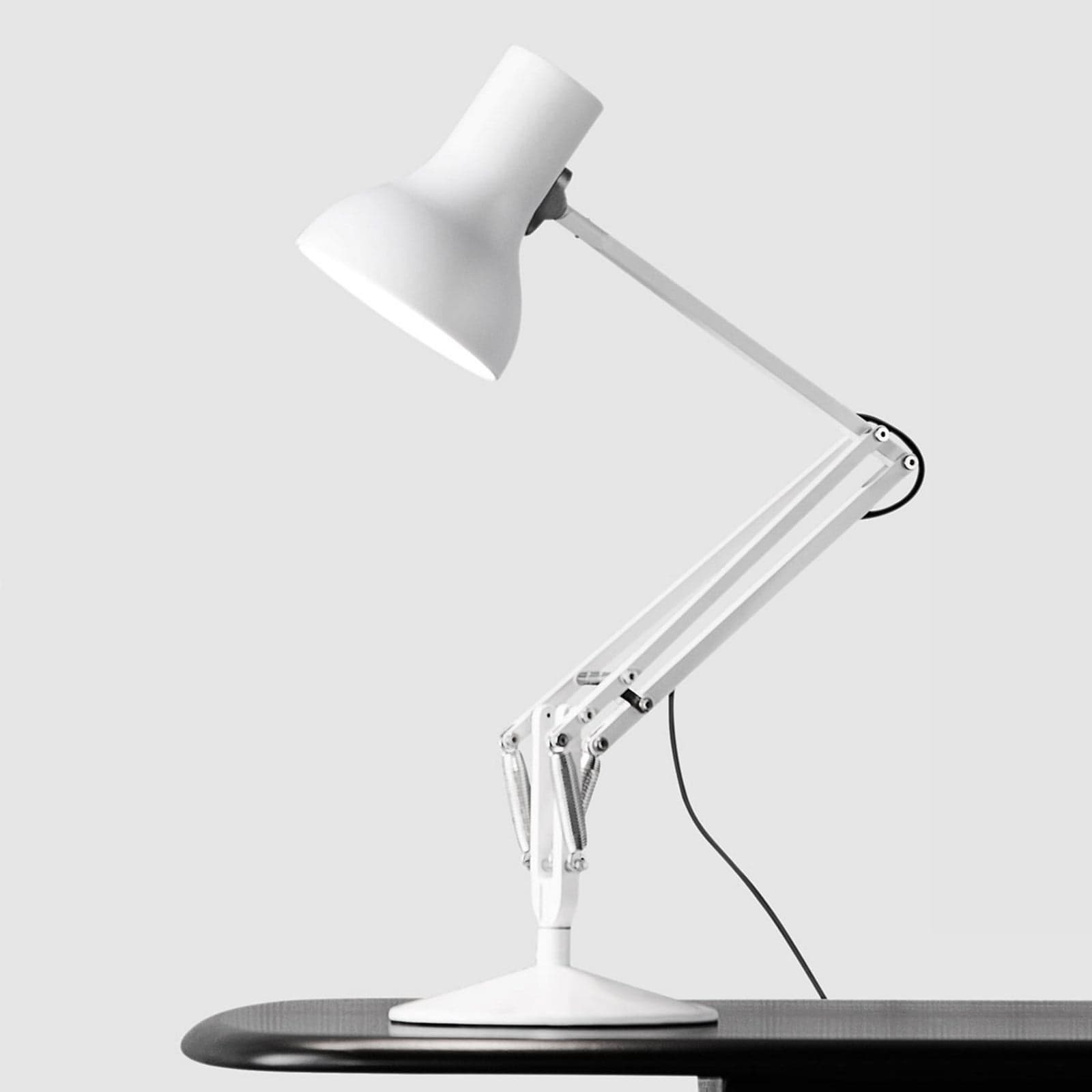 Type 75 Mini Bordlampe Alpine White - Anglepoise - Arbeidsrom / kontor - Industriell - Metall - Med en lyskilde