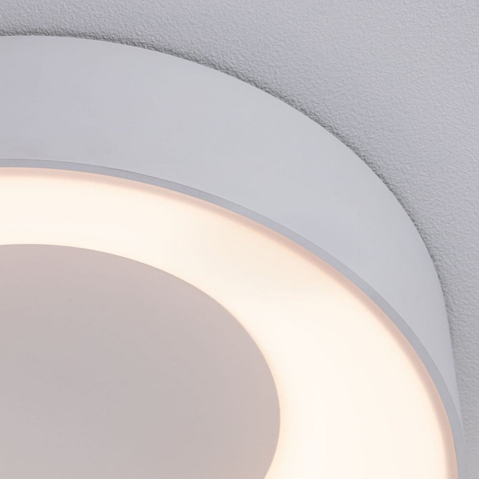 Casca LED taklampe IP44 1500lm hvit/hvit - Paulmann - Bad - Moderne - Metall - Plafond