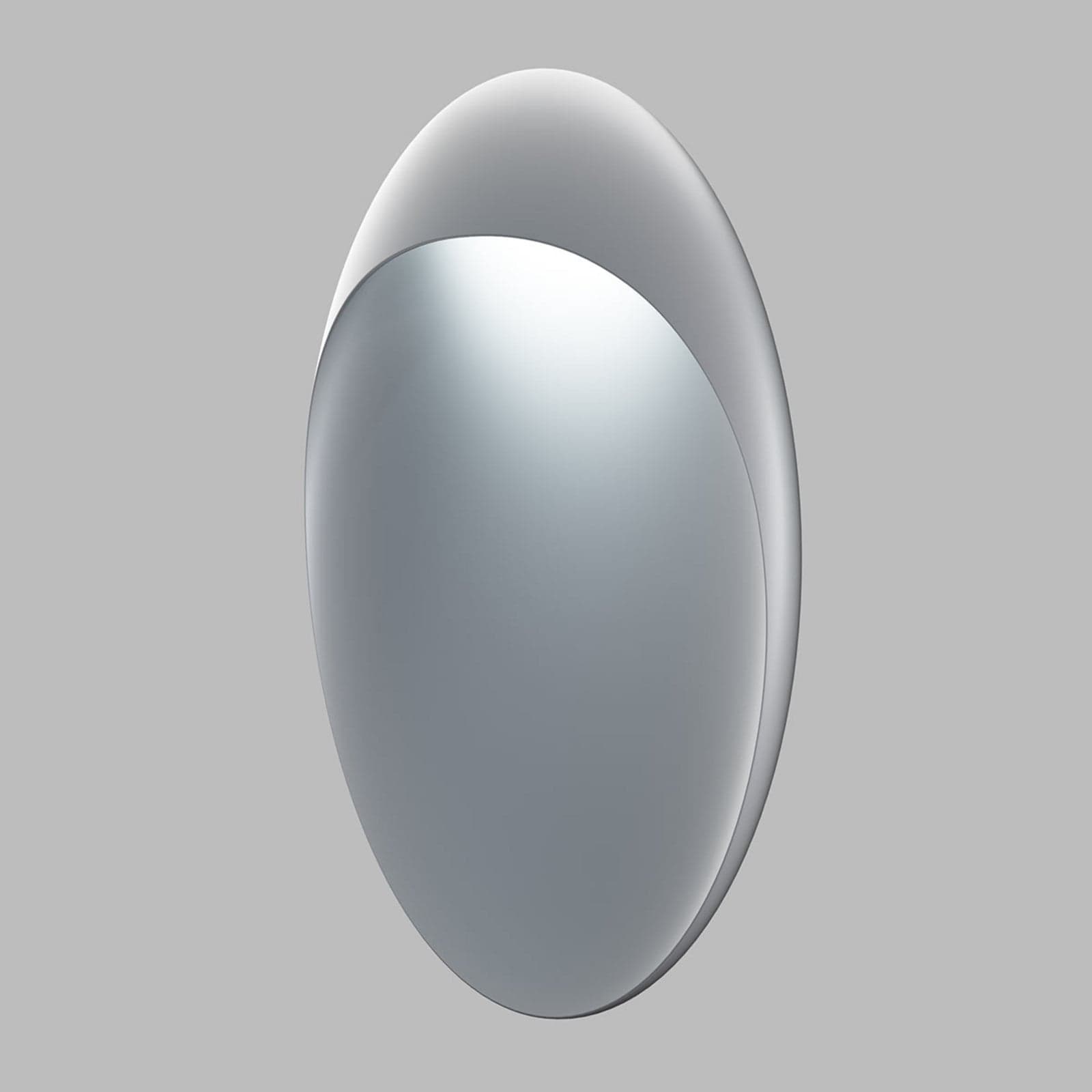 Flindt Vegglampe Ø200 2700K Alu Grå - Louis Poulsen - Stue - Design - Aluminium - Rund